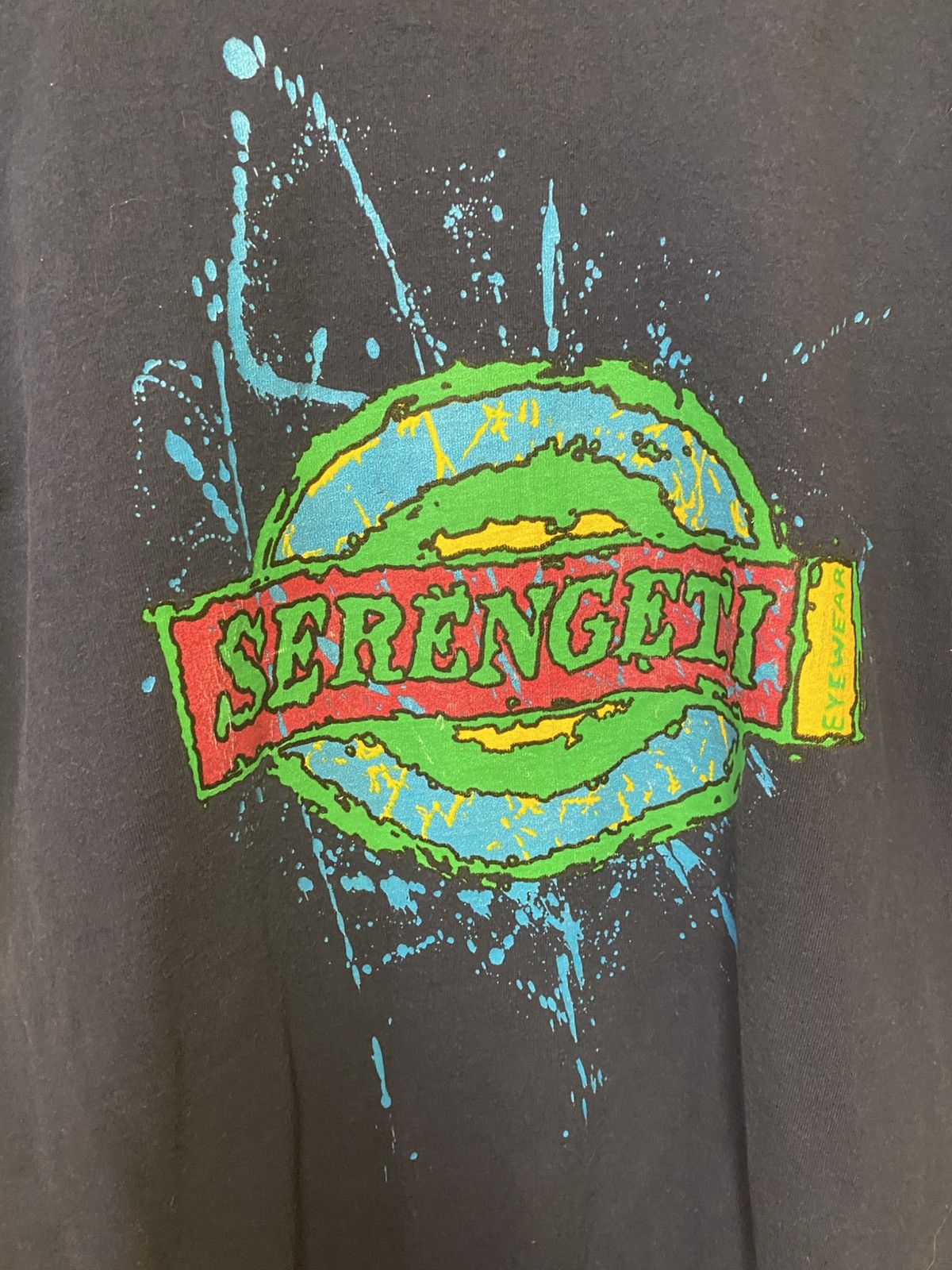 Vintage Serengeti Eyewear T-Shirt Size US L / EU 52-54 / 3 - 4 Thumbnail