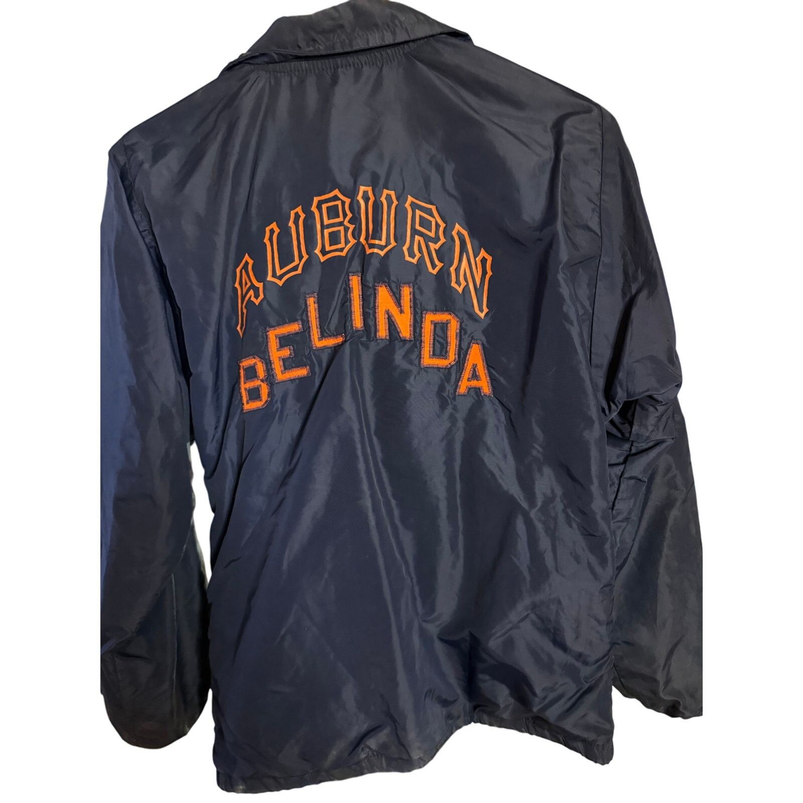Russell Athletic Vintage Auburn Tigers Youth Satin Button-Up Size US M / EU 48-50 / 2 - 2 Thumbnail