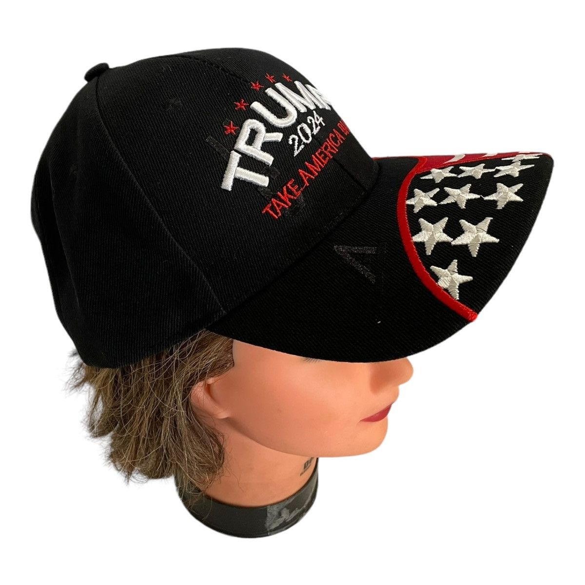 Other 2024 Trump Take America Back Black Baseball Cap NIP OSFM Size ONE SIZE - 2 Thumbnail