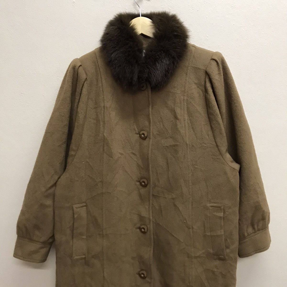 Nina Ricci Nina Ricci Paris Fur Wool Long Coat Jacket Size L / US 10 / IT 46 - 15 Thumbnail