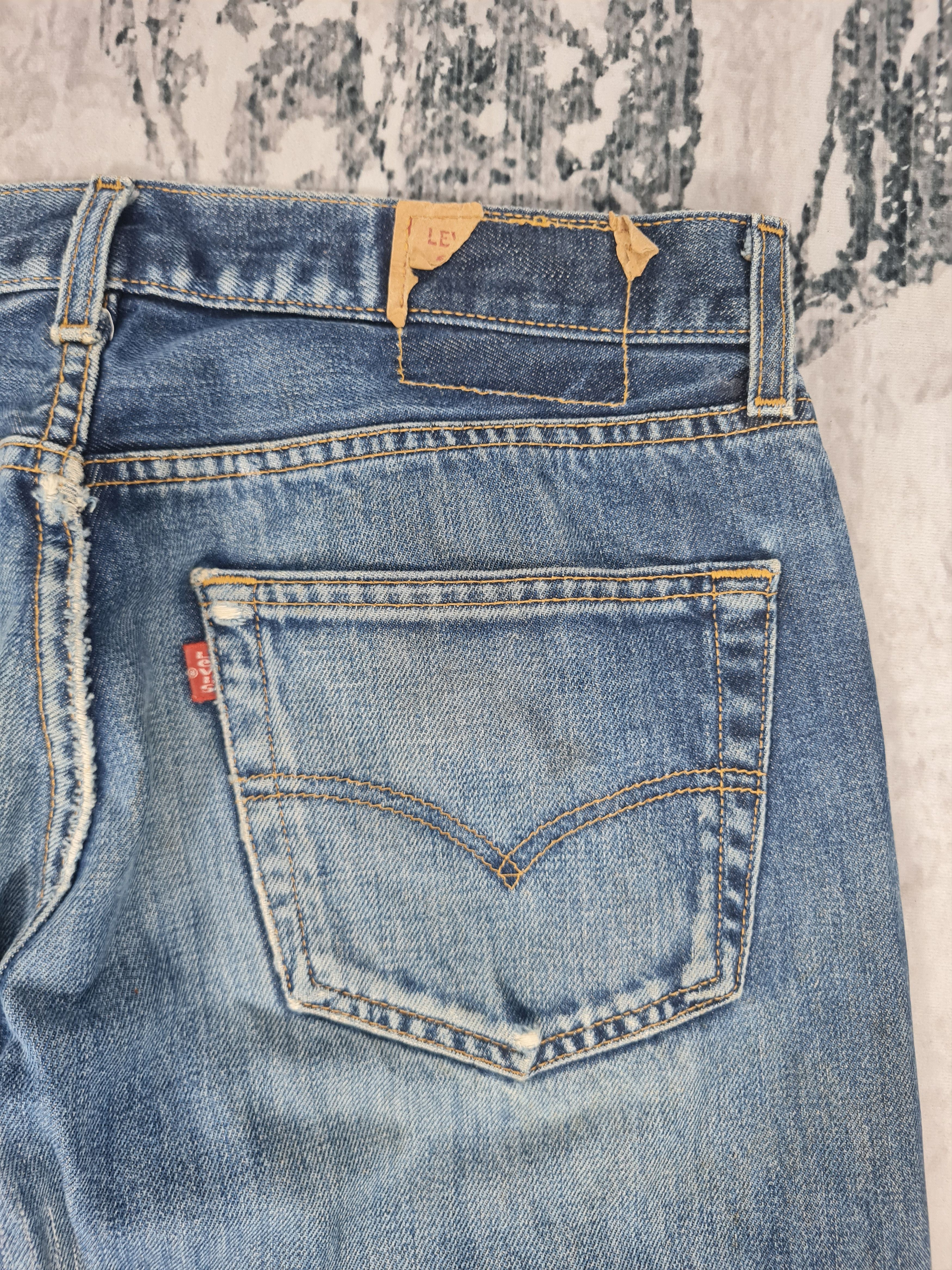 Levi's Vintage LEVIS 501 Ripped Rust Stain Jeans L0394 Size 33X31 Size US 33 - 10 Thumbnail