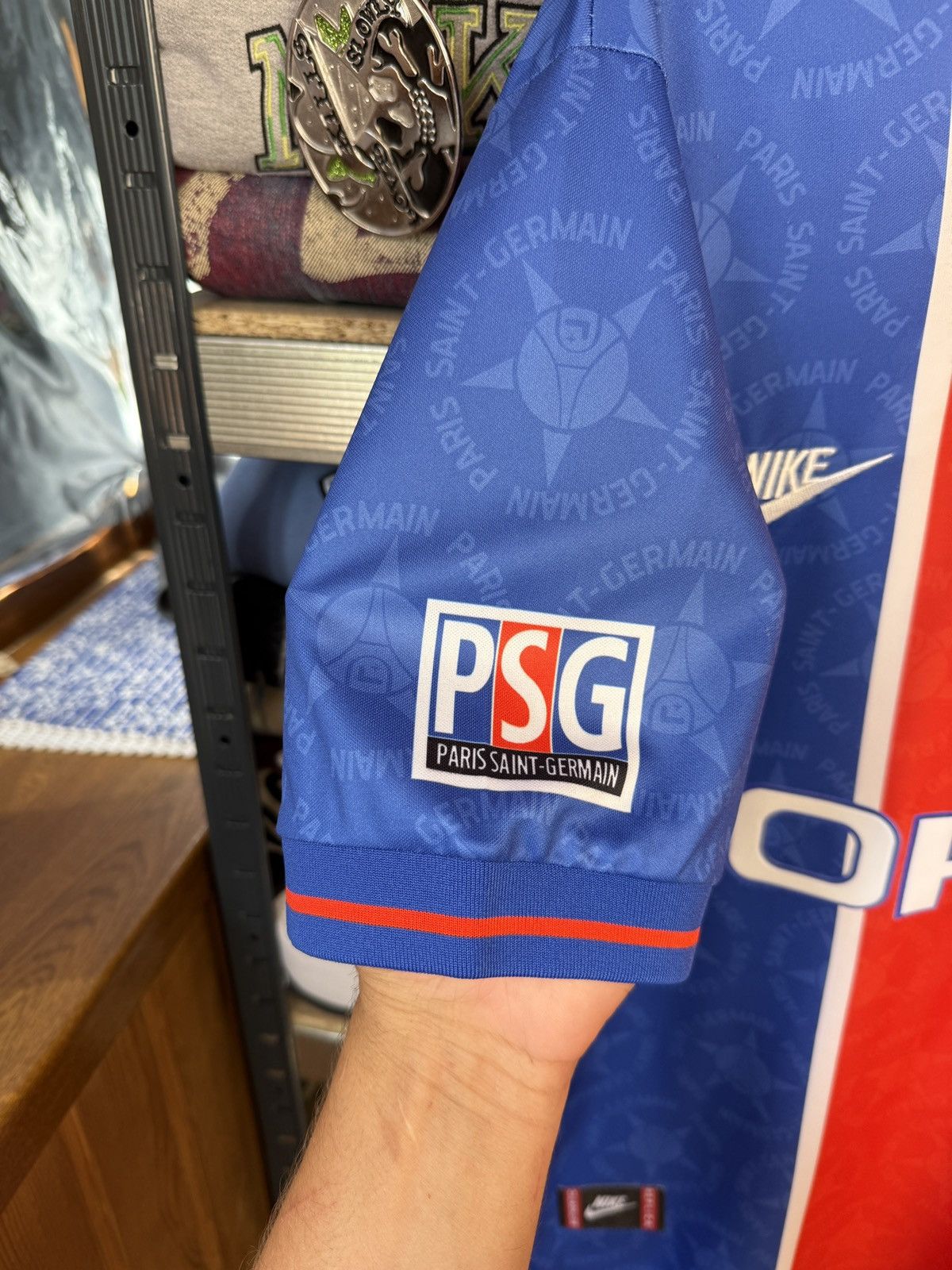 Nike Paris Saint-Germain home jersey shirt PSG tee Size US XL / EU 56 / 4 - 6 Thumbnail