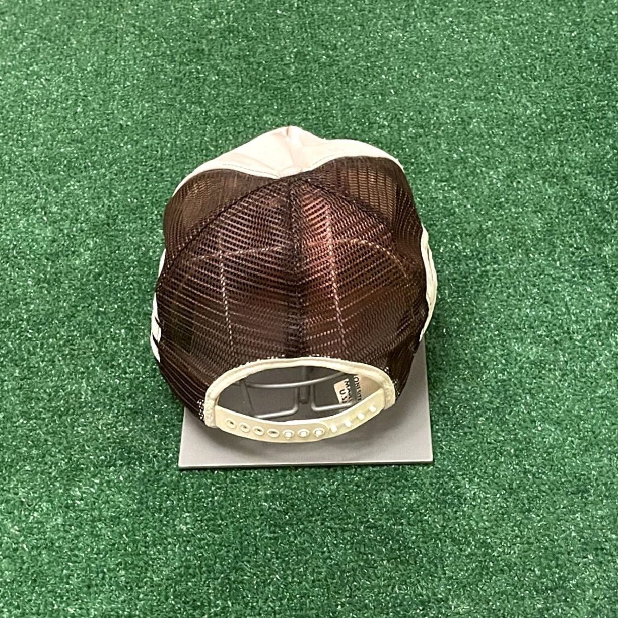 Vintage VINTAGE Hat Mens One Size Three Stripe Trucker ASA ARTGO Challenge Series Rare VTG Made USA Size ONE SIZE - 3 Thumbnail