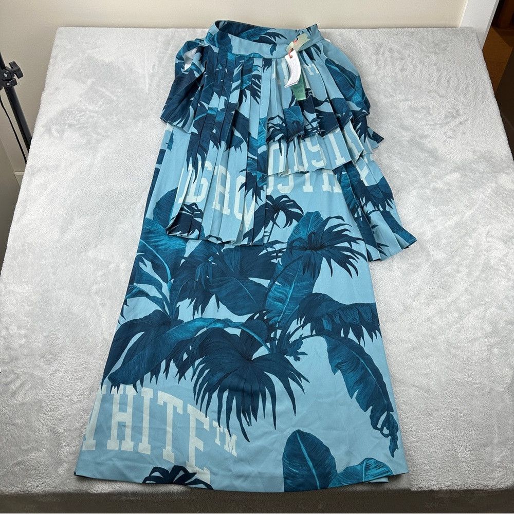 Off-White Off-White NWT Gender Inclusive Jungle Print Maxi Skirt Size Size S / US 4 / IT 40 - 1 Thumbnail