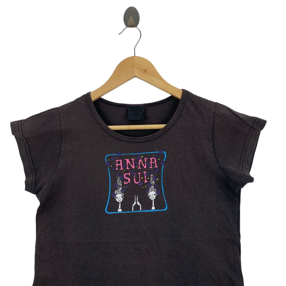 Anna Sui ANNA SUI Pop Art Cartoon Short Sleeve Tshirt Size S / US 4 / IT 40 - 2 Thumbnail