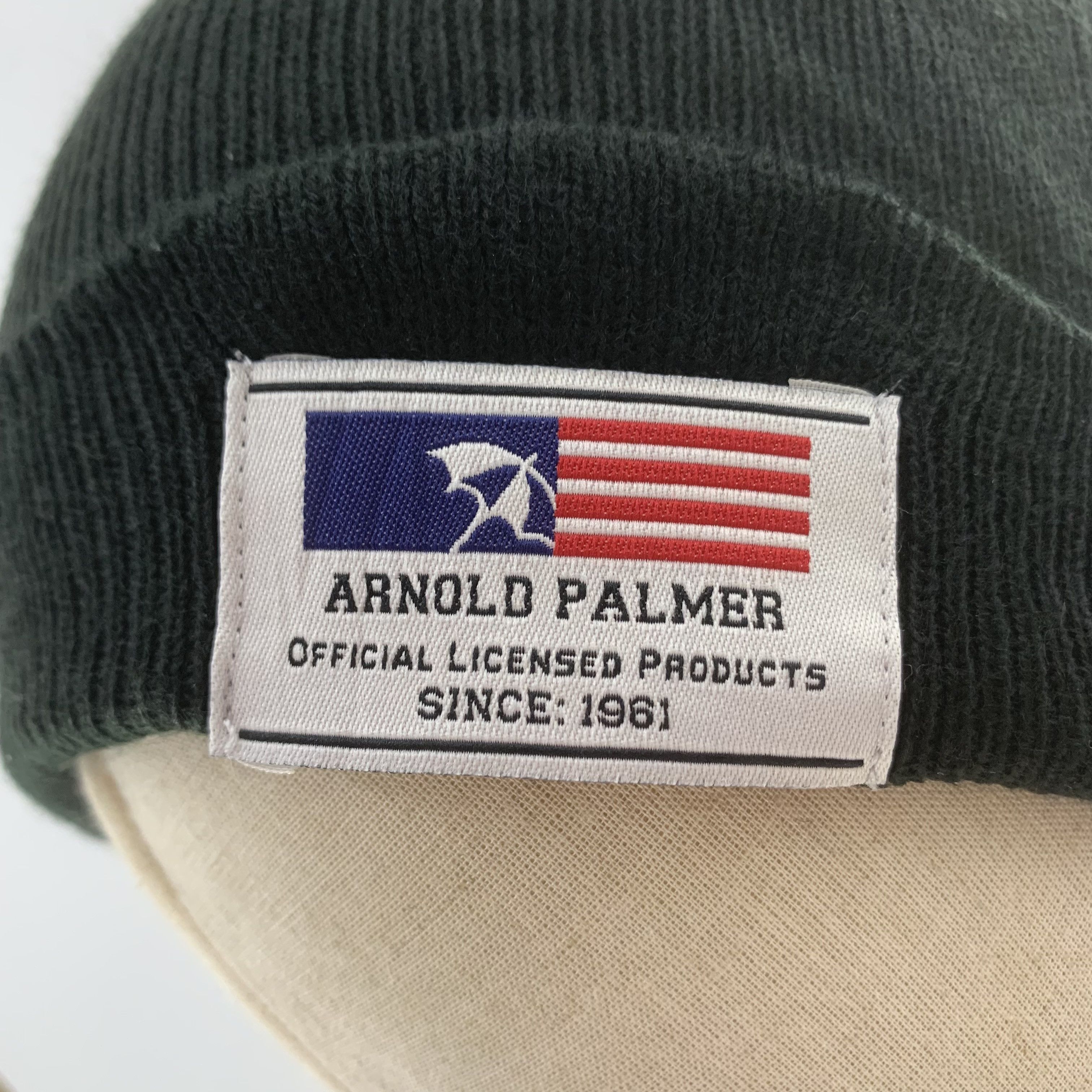 Vintage Arnold Palmer Beanie Hat Snowcap Size ONE SIZE - 5 Thumbnail