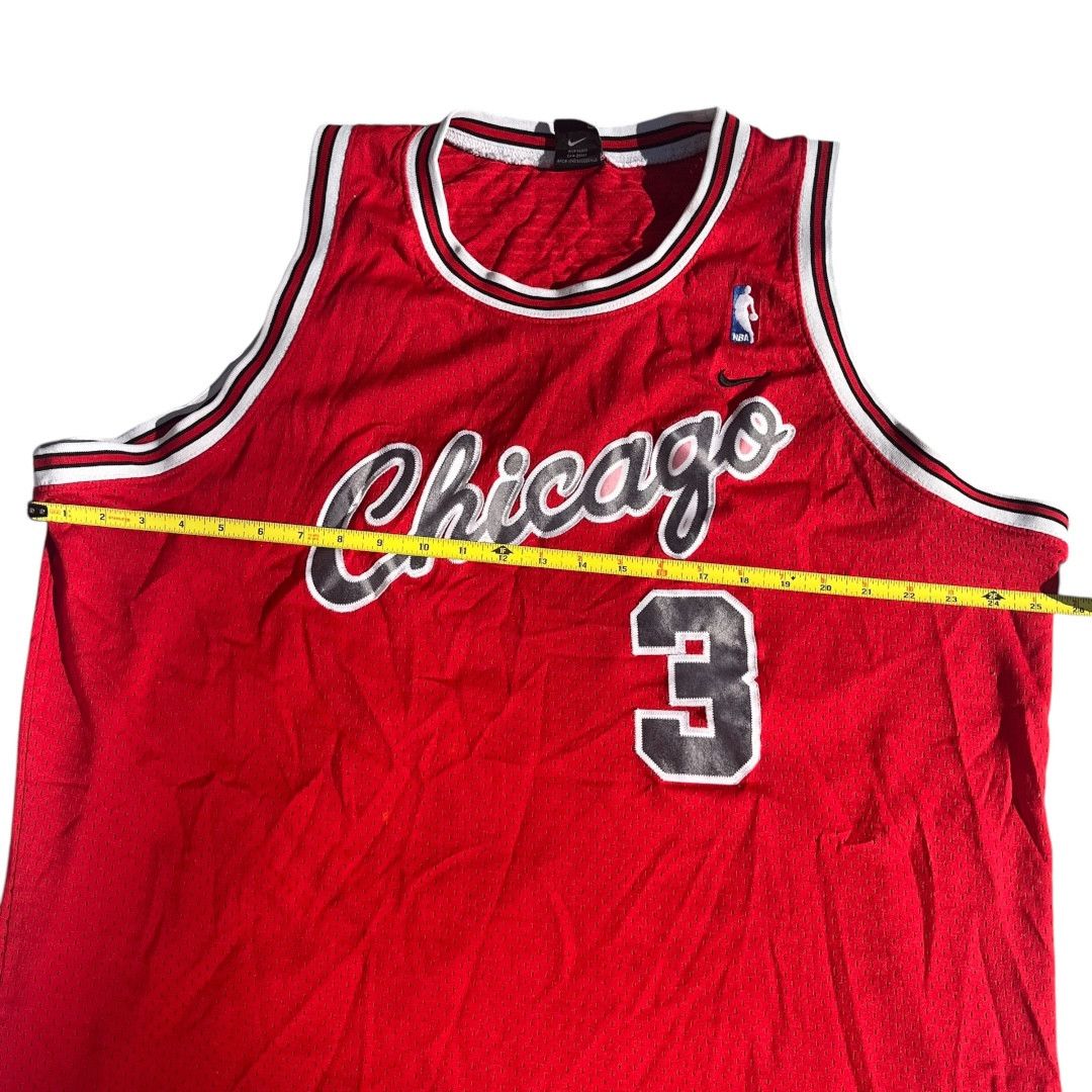 NBA × Nike × Vintage VINTAGE Nike Chicago Bills Tyson Chandler Jersey Size US XXL / EU 58 / 5 - 5 Thumbnail