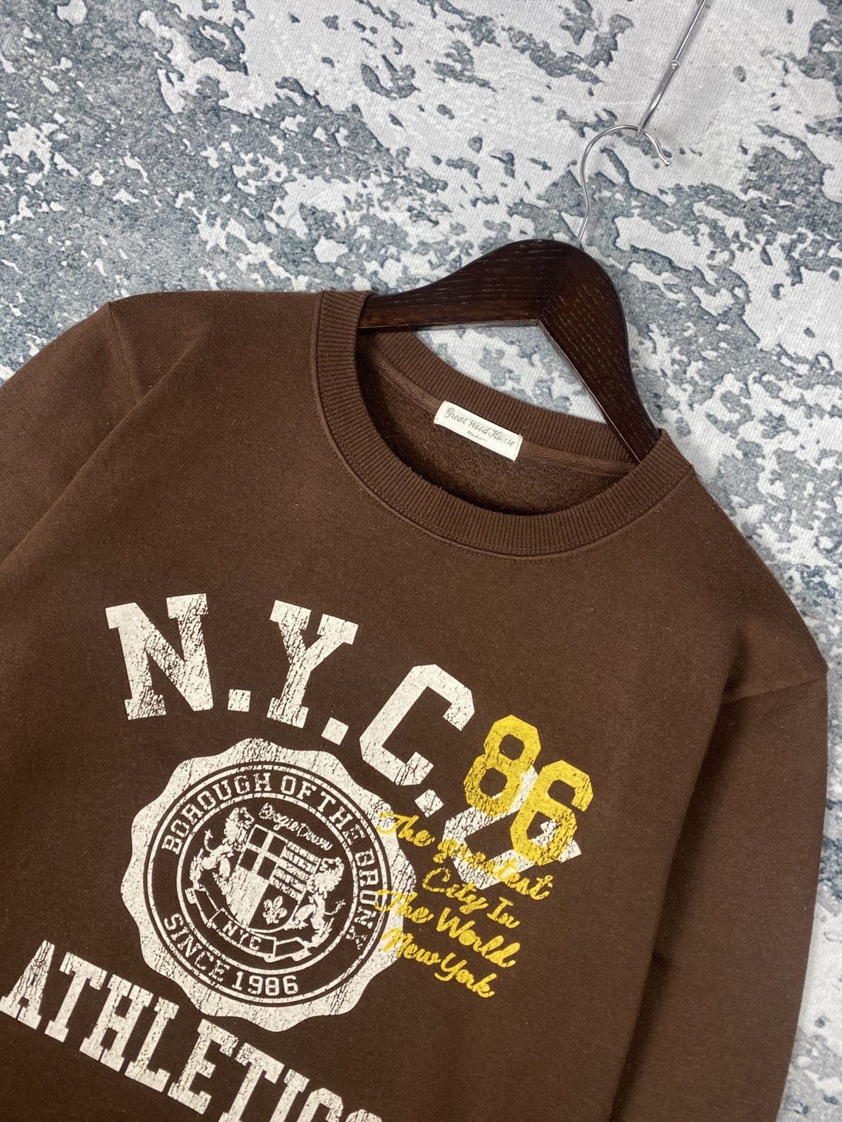 New York Yankees Vintage New York Athletics Crewneck Sweatshirts Size US M / EU 48-50 / 2 - 2 Thumbnail