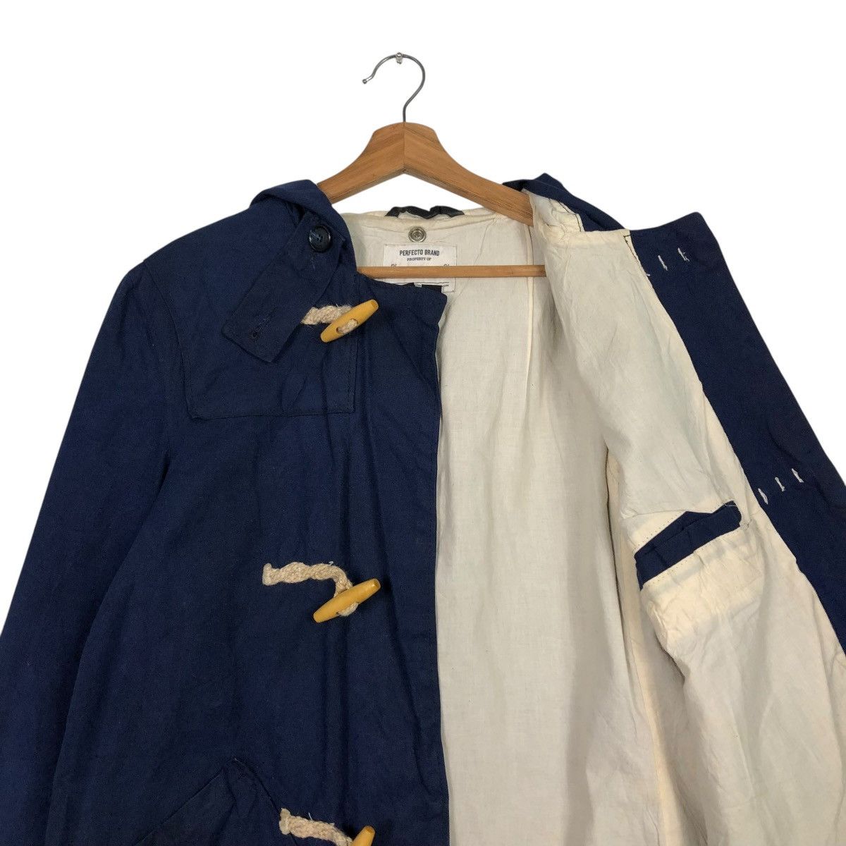 Vintage 🔥VINTAGE CHORE JACKET DUFFLE PERFECTO BRAND ISSEY MIYAKE Size US L / EU 52-54 / 3 - 15 Thumbnail