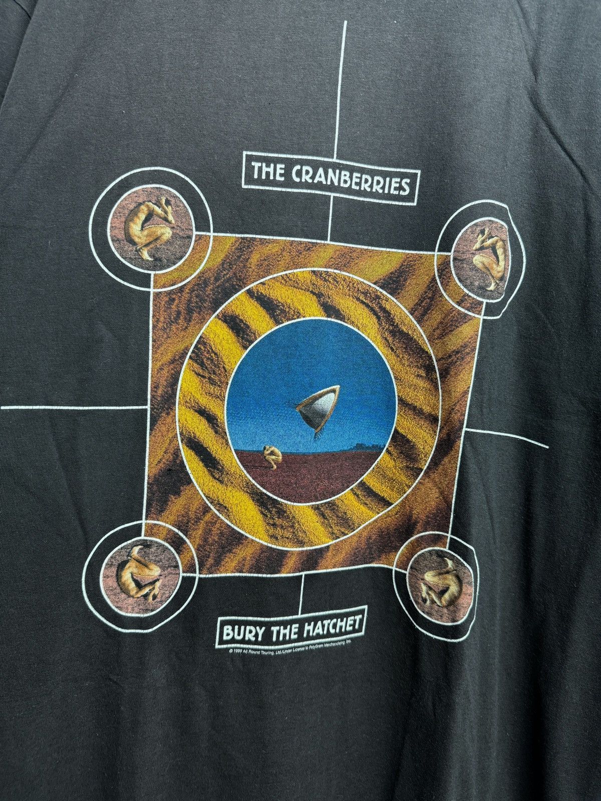 Band Tees × Vintage Vintage The Cranberries Tees Size US L / EU 52-54 / 3 - 4 Thumbnail