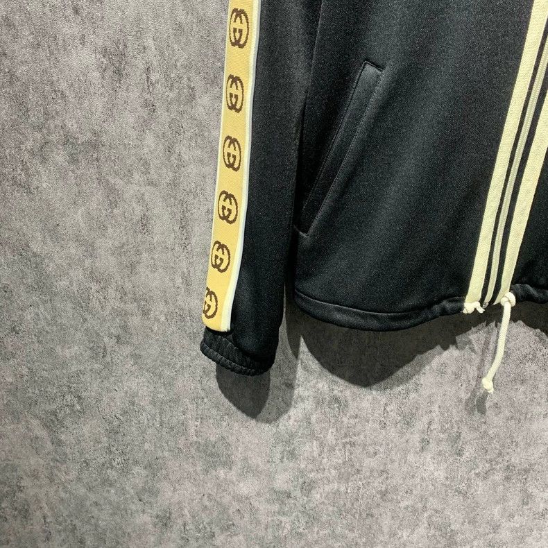 Gucci Gucci Black side logo striped jacket 2501-Nextarrow Size US XS / EU 42 / 0 - 7 Thumbnail