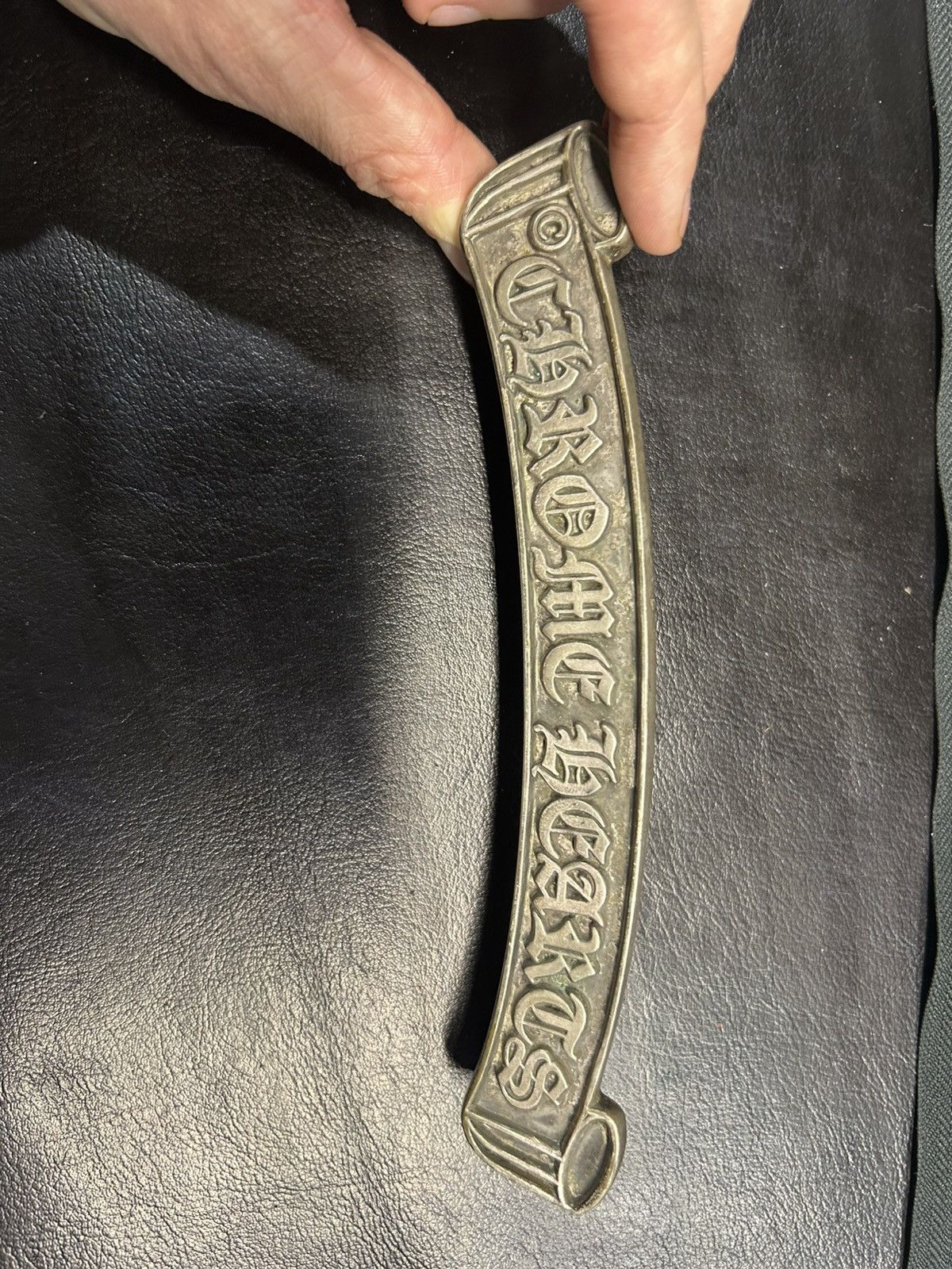 Chrome Hearts CHROME HEARTS DISPLAY “ SCROLL “ PLAQUE RARE Size ONE SIZE - 4 Thumbnail