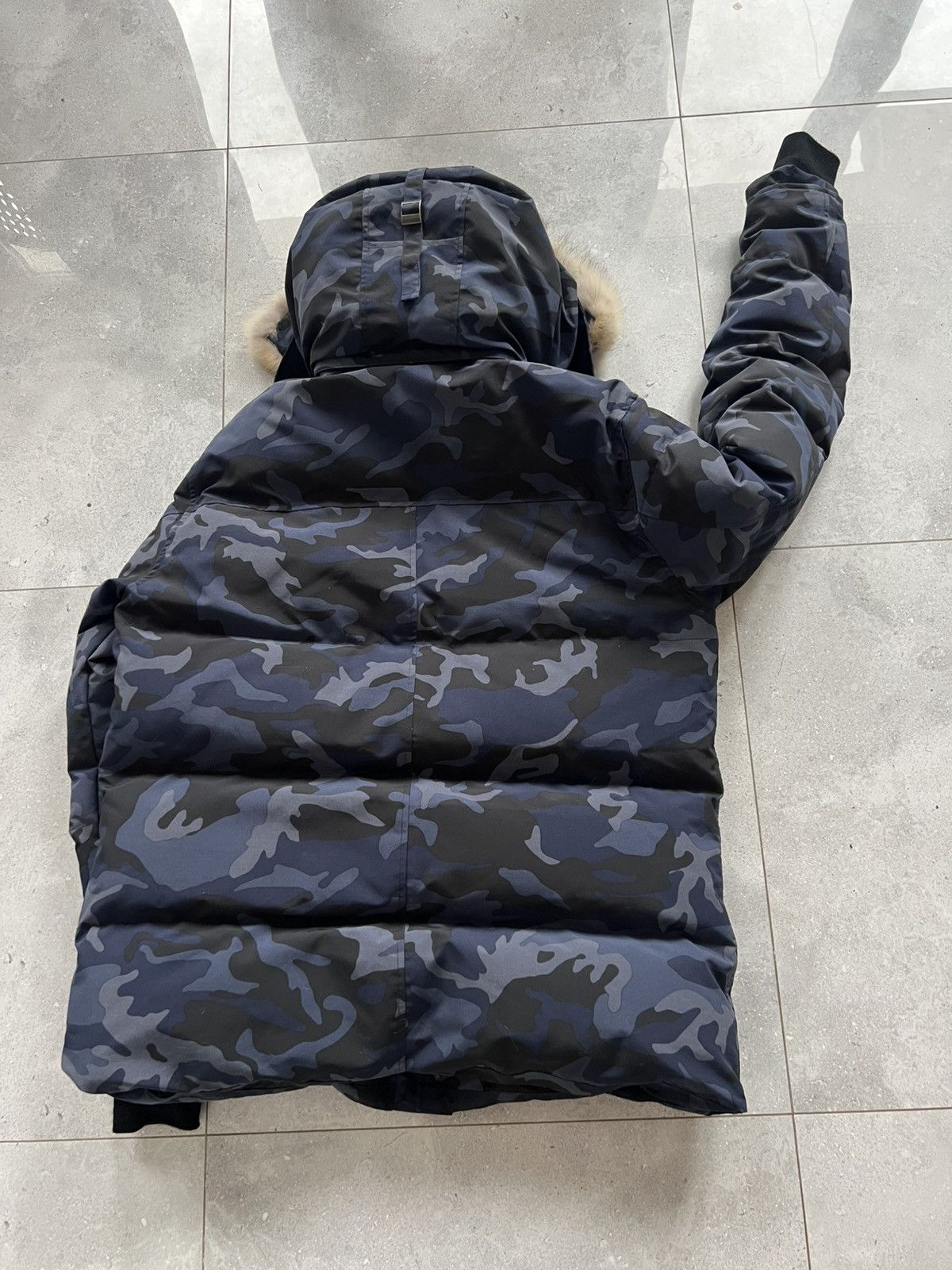 Canada Goose Super rare Canada Goose Blue Camo wyndham Size US XXL / EU 58 / 5 - 4 Thumbnail