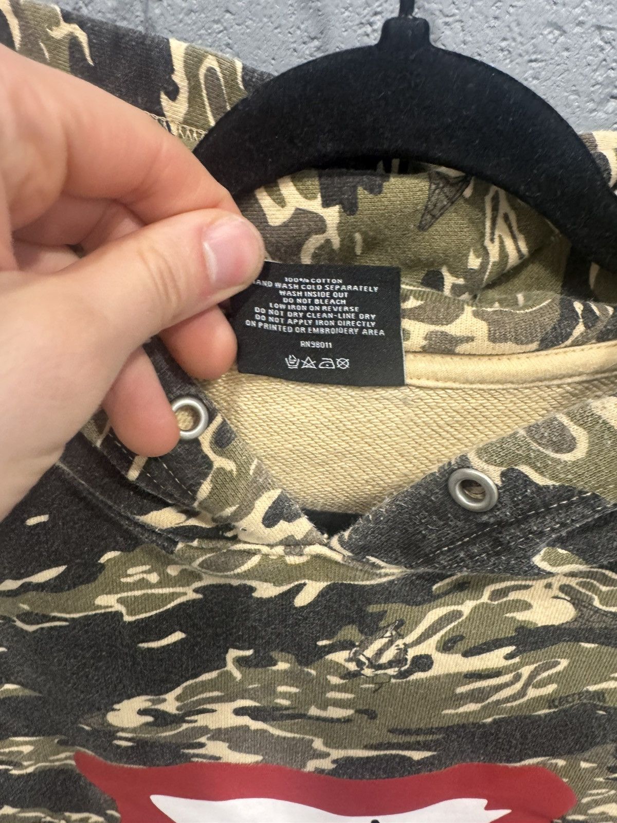 Billionaire Boys Club Vintage billionaire boy club IceCream Logo Camo Hoodie Size US L / EU 52-54 / 3 - 6 Thumbnail