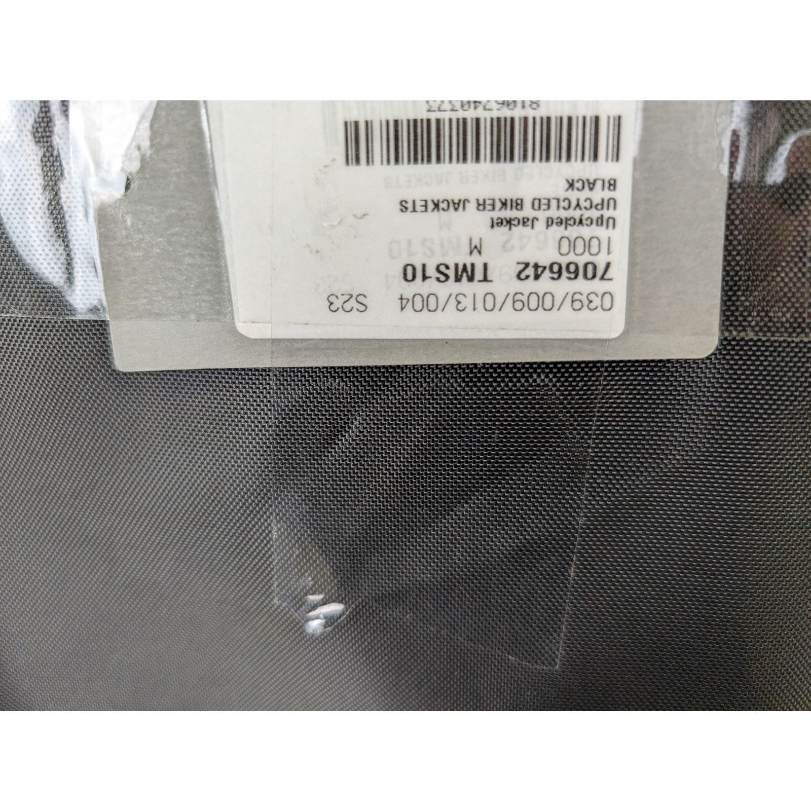 Balenciaga o1rshd1 Upcycled Biker Jacket in Black Size US M / EU 48-50 / 2 - 23 Thumbnail
