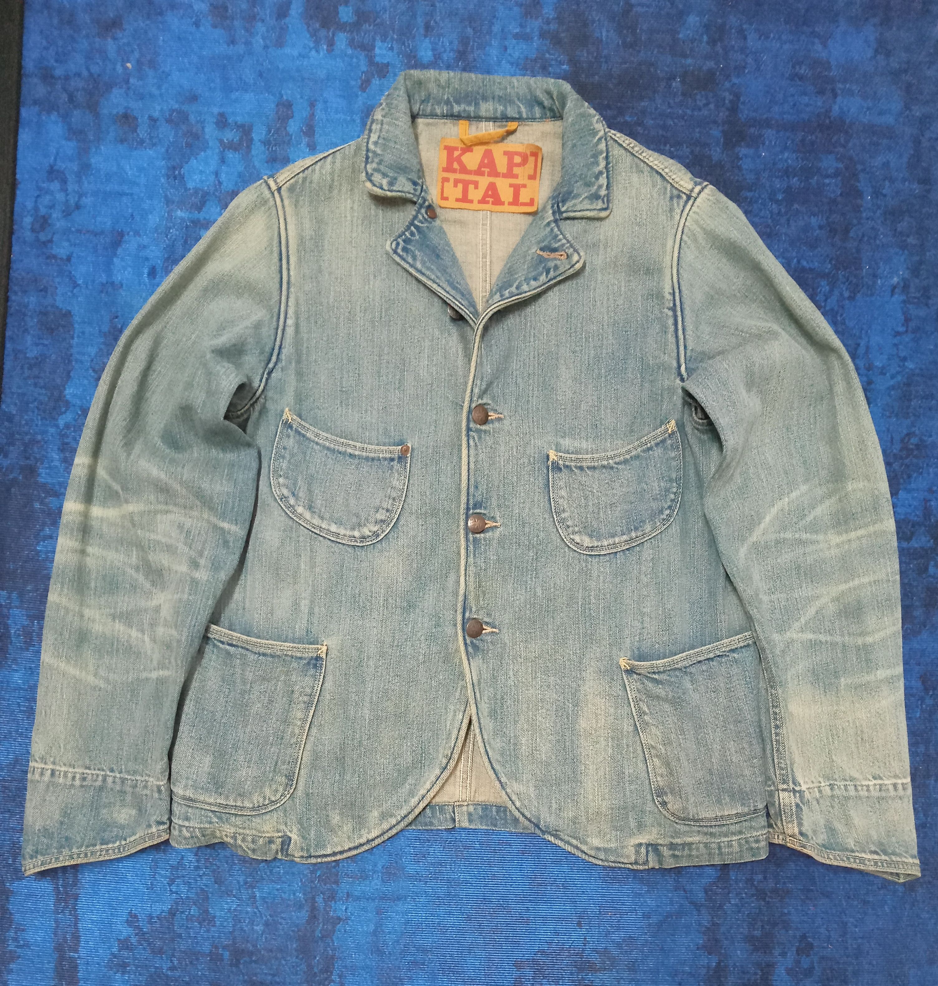Kapital Kapital Denim Jacket Size US S / EU 44-46 / 1 - 1 Thumbnail