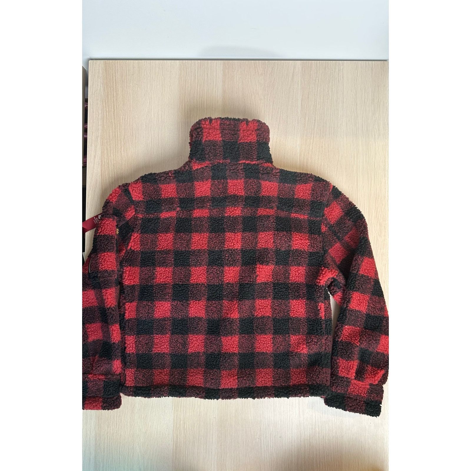 Alpha Industries Alpha Industries L-2B Sherpa Jacket Red Plaid - Size S-Mint Size US S / EU 44-46 / 1 - 7 Thumbnail