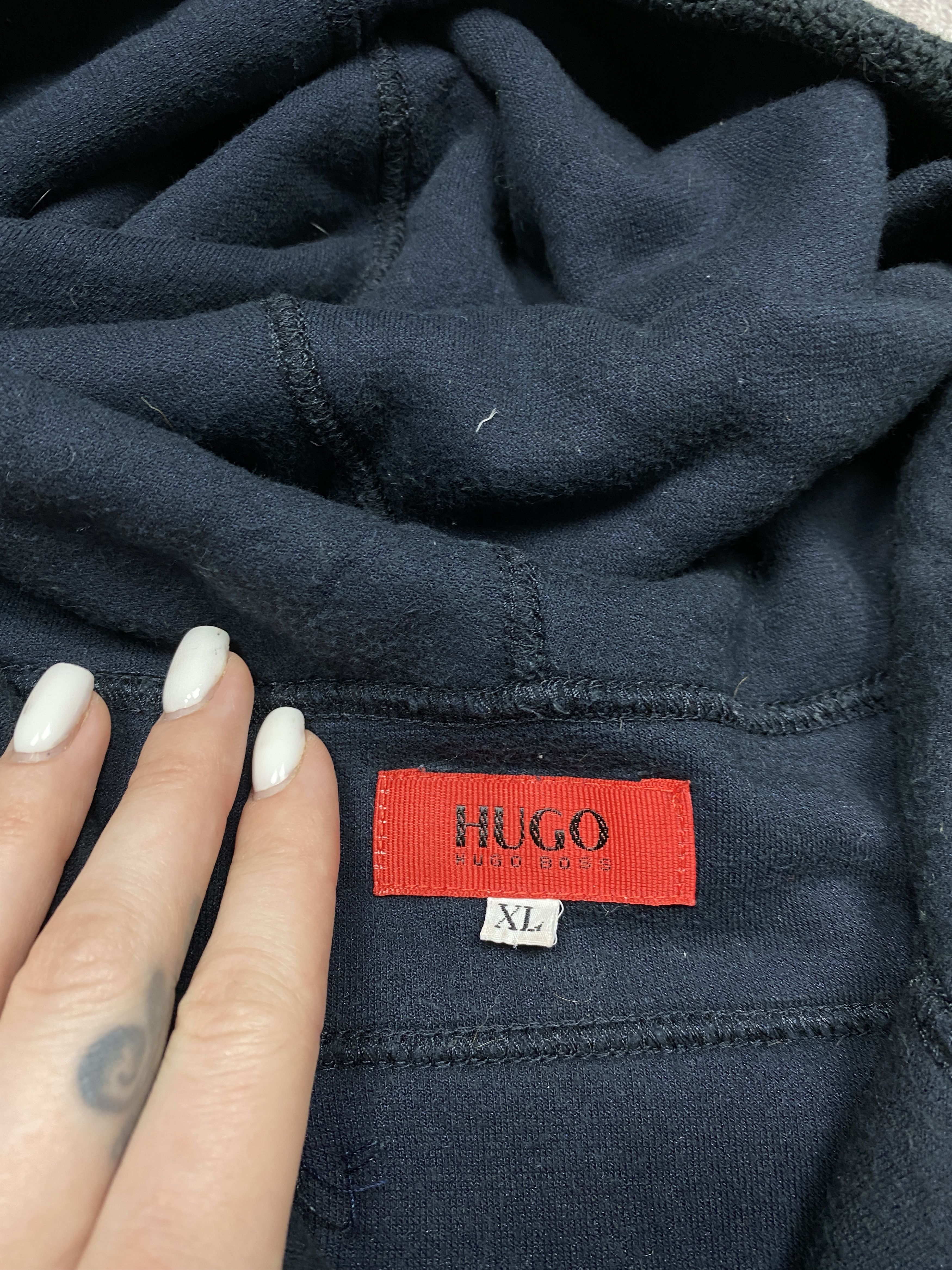 Hugo Boss × Vintage Hugo Boss Vintage Mens Teddy Fleece Jacket Size US XL / EU 56 / 4 - 5 Thumbnail