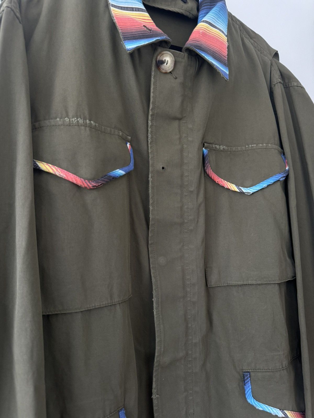 Amiri Amiri Baja M65 Military Jacket Olive Size US L / EU 52-54 / 3 - 4 Thumbnail