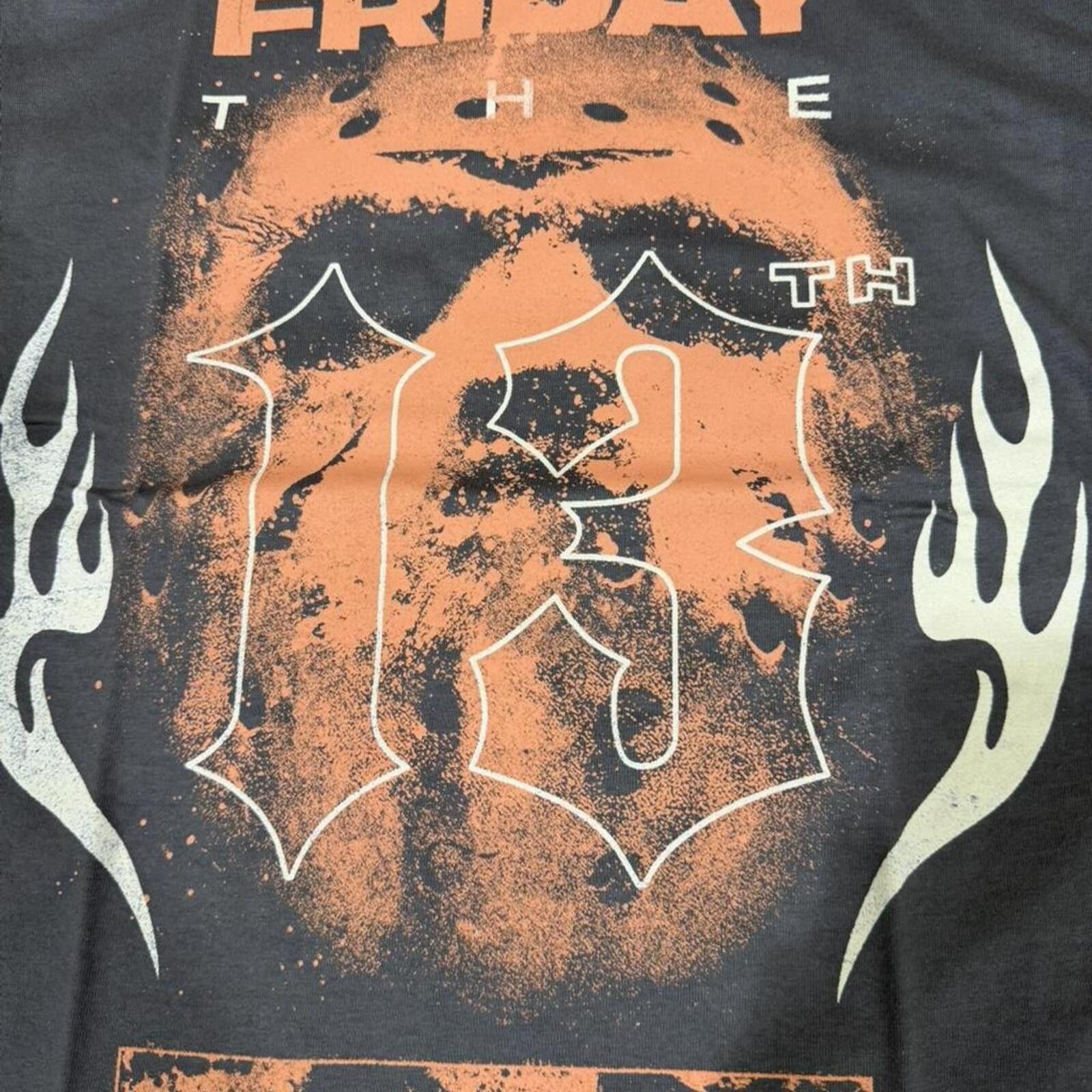 Other Friday the 13th black cotton tee Size US M / EU 48-50 / 2 - 2 Thumbnail