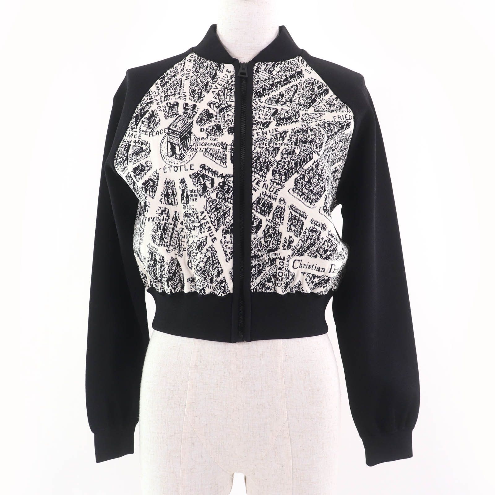 Dior Dior Christian Dior Plan de Paris Cotton Bomber Jacket Others Outerwear 324V50AM505 DUTY FREE for USA Size ONE SIZE - 1 Thumbnail