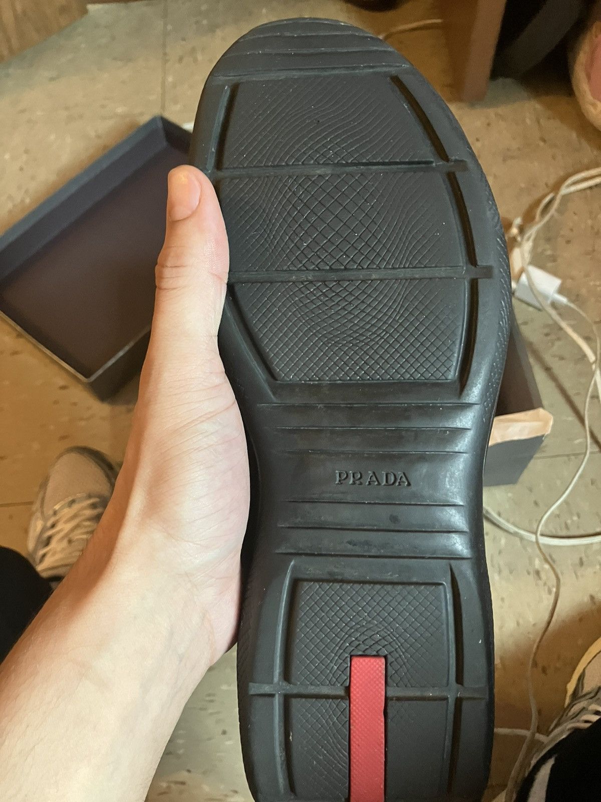 Prada Mens Shoes Size US 7.5 / EU 40-41 - 8 Thumbnail