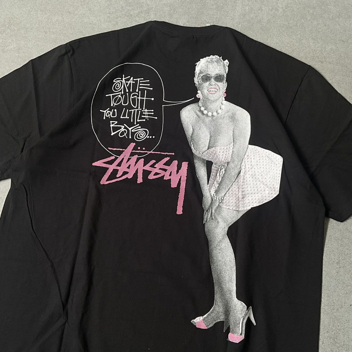 Stussy Stussy tee black Size US XL / EU 56 / 4 - 2 Thumbnail