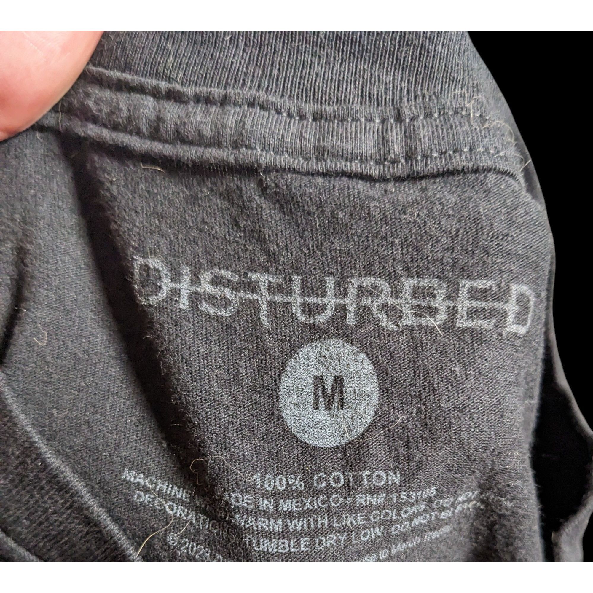 Other Disturbed Burning Belief Black T-Shirt With Graphic Size US M / EU 48-50 / 2 - 3 Thumbnail