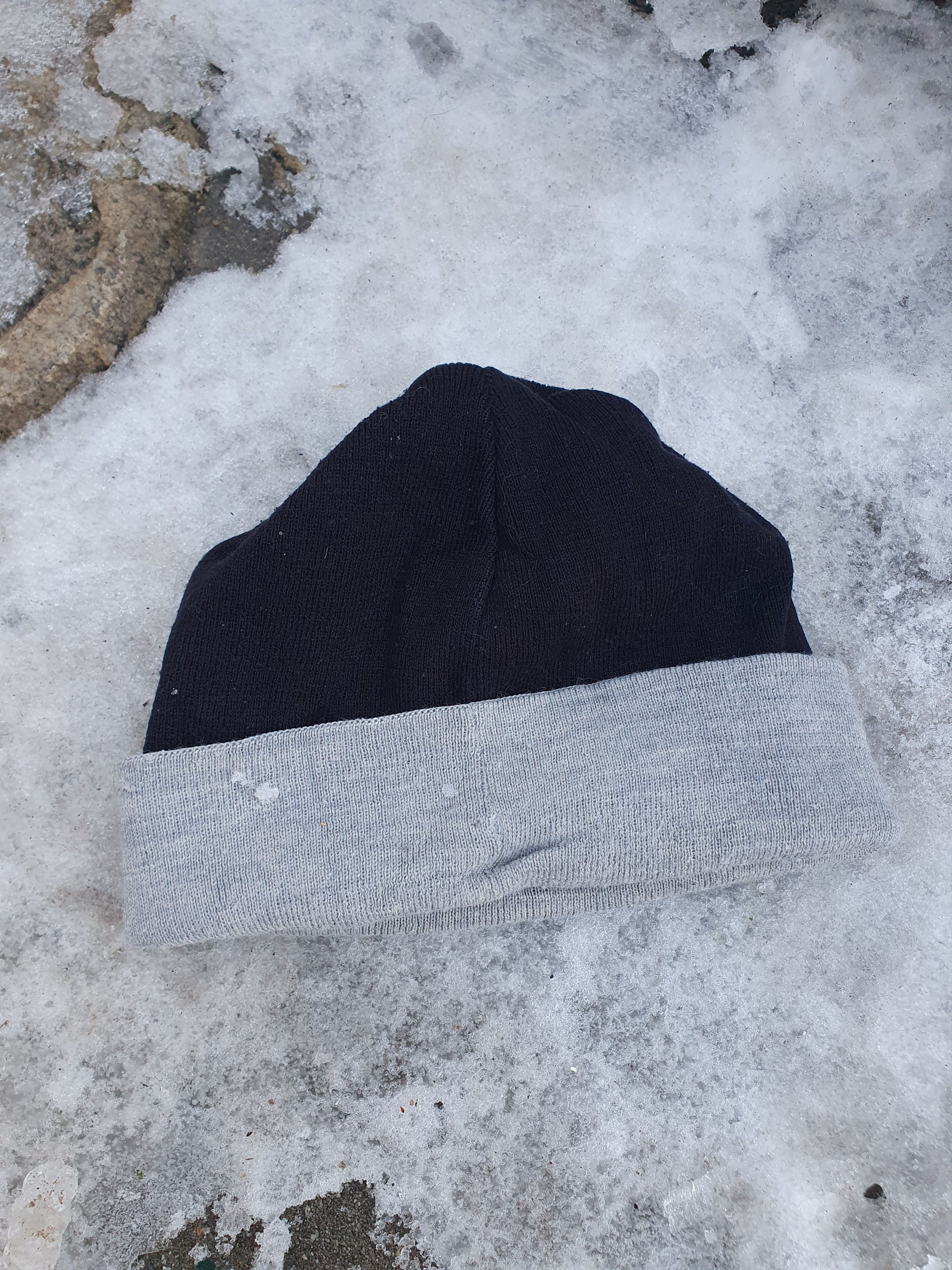 Nike × Vintage Nike Reversible Beanie Vintage Double Sided Winter Hat Size ONE SIZE - 3 Thumbnail