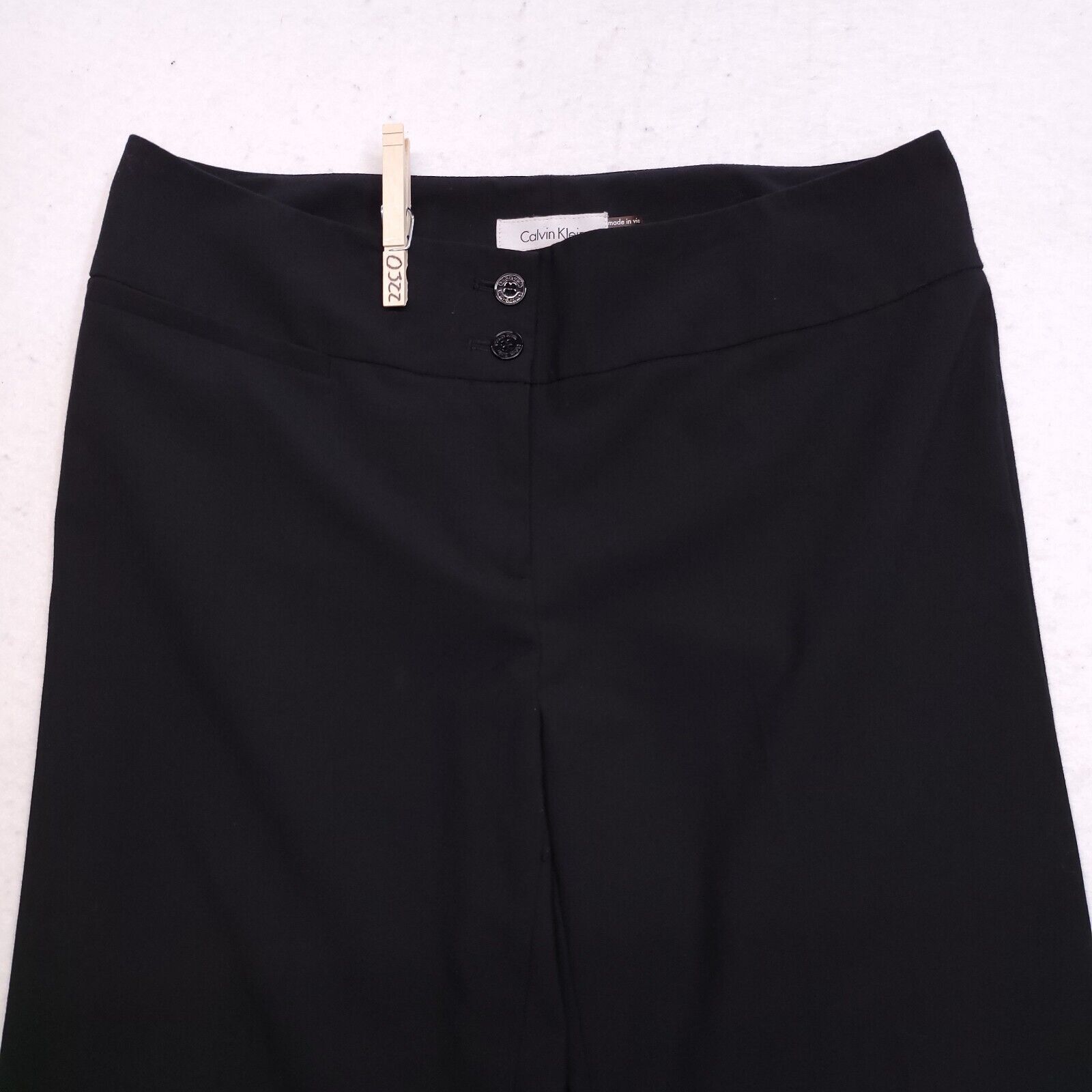 Calvin Klein Calvin Klein Casual Button Dark Wash Pants Womens Size 4 Size 30" / US 8 / IT 44 - 1 Thumbnail