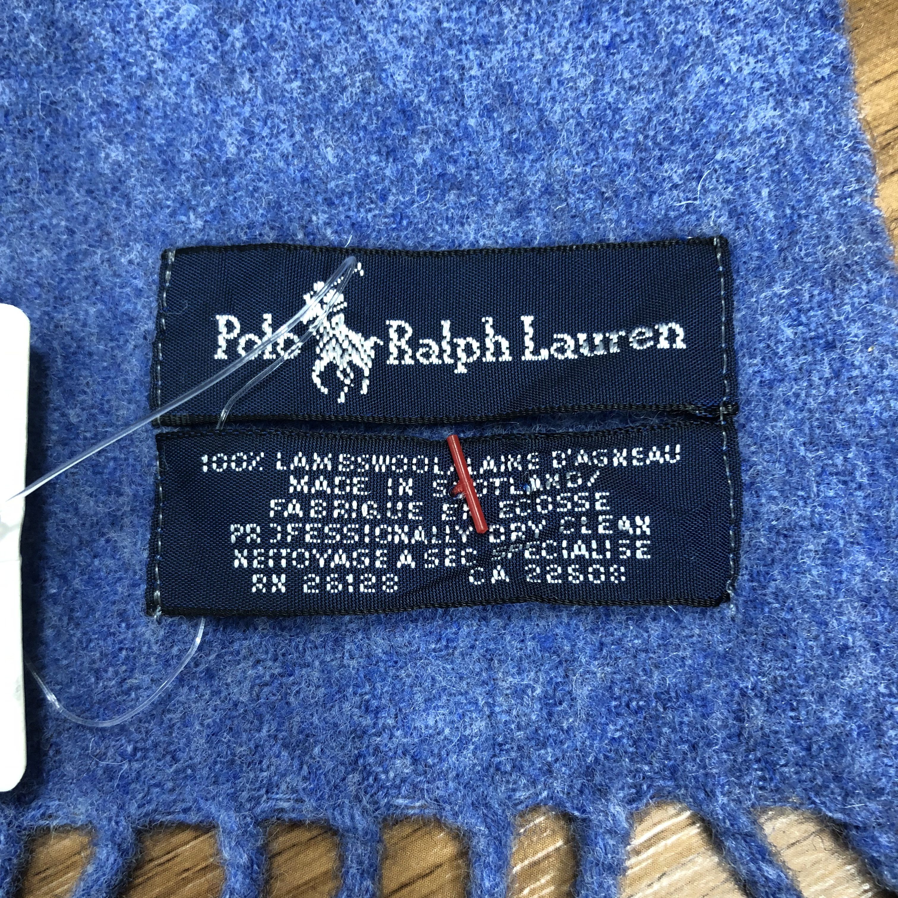 Polo Ralph Lauren Vintage Polo Ralph Lauren Scarf Muffler MF196 Size ONE SIZE - 4 Thumbnail