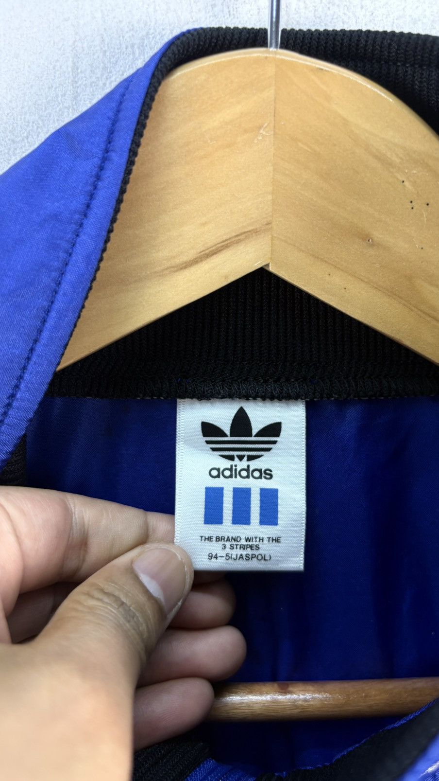 Adidas Vintage 90s Adidas Windbreaker Light Bomber Jacket Size US L / EU 52-54 / 3 - 4 Thumbnail