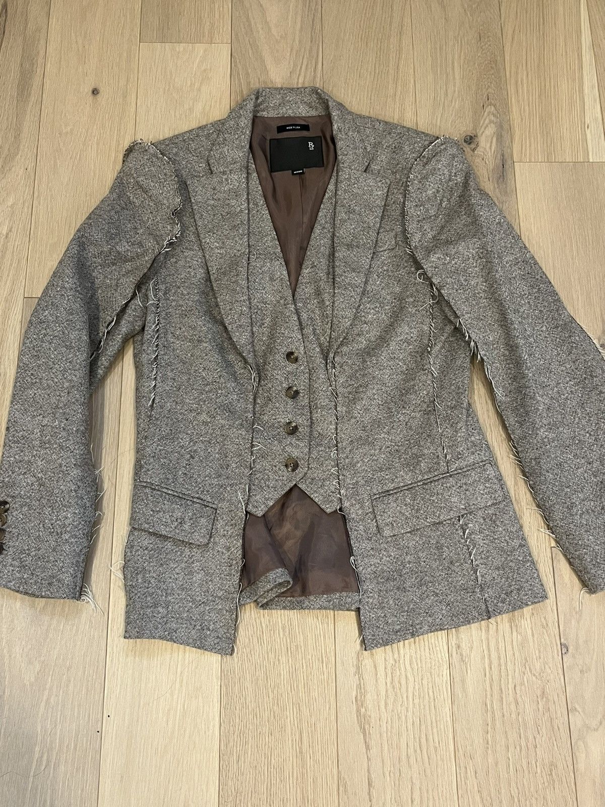 R13 Flat Sleeve Blazer size medium Size M / US 6-8 / IT 42-44 - 12 Thumbnail