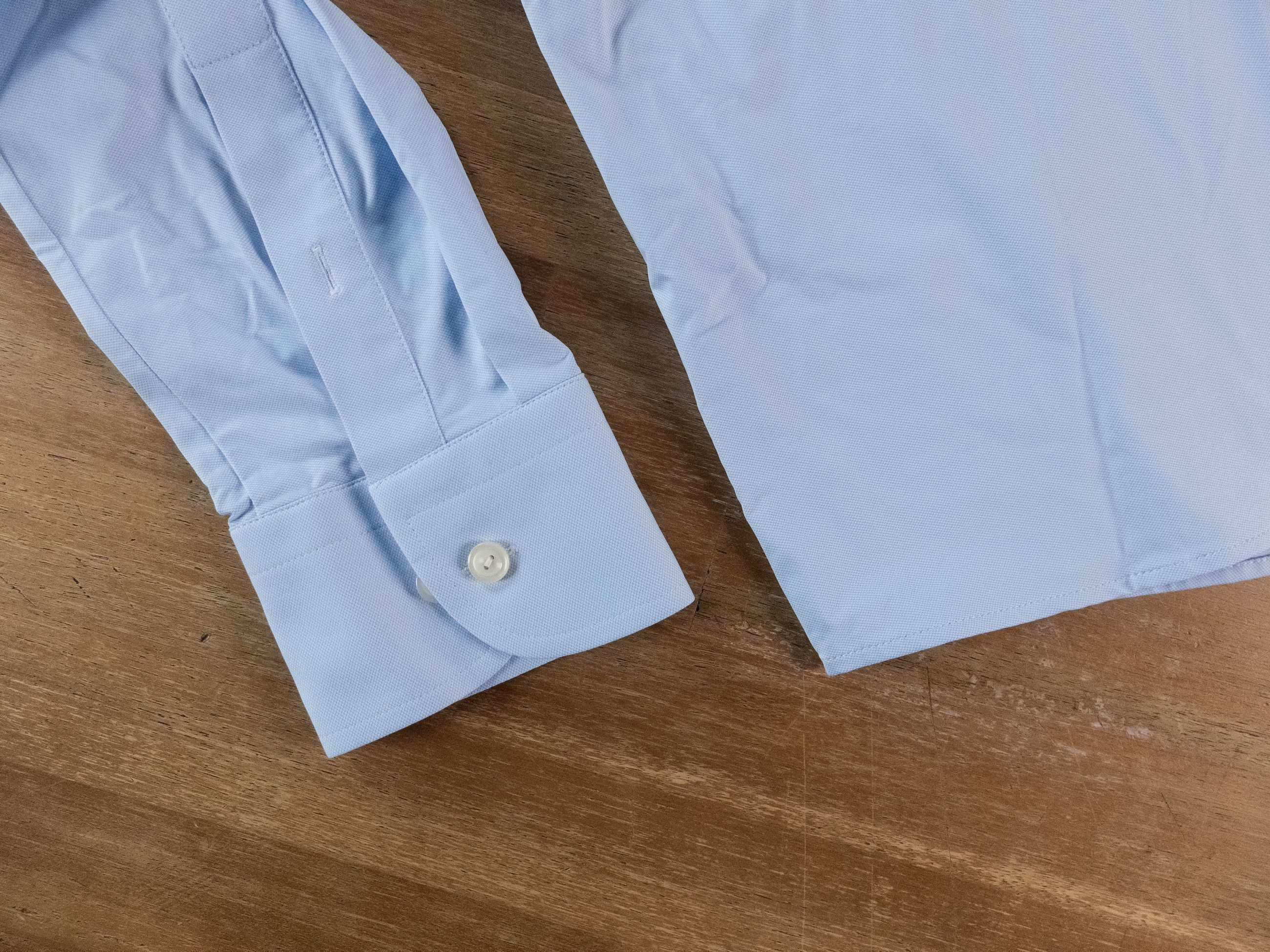Eton ETON of Sweden slim fit blue muscle dress shirt 40 Medium Size US M / EU 48-50 / 2 - 6 Thumbnail