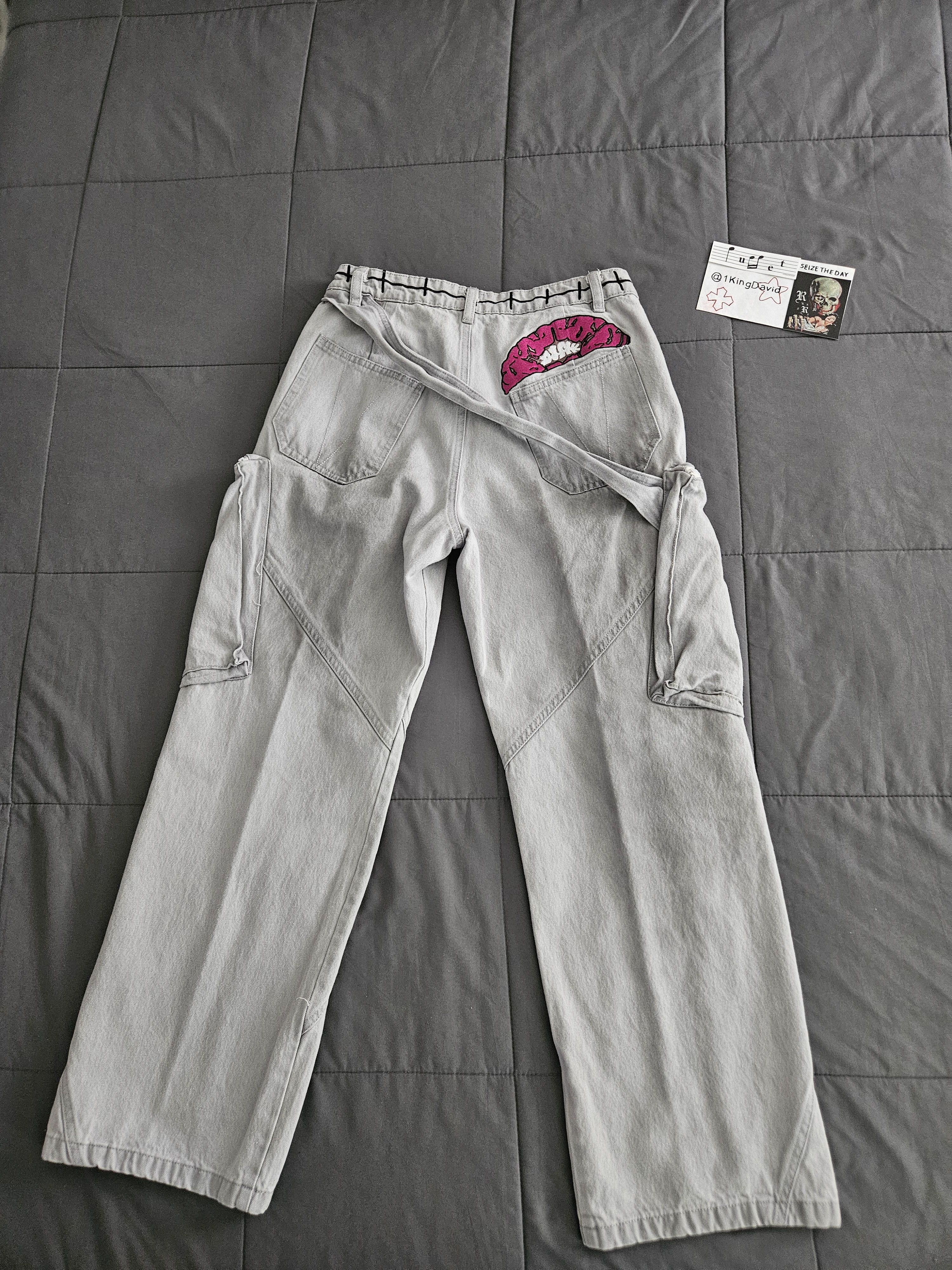 Other Brain Cargo Pants By VeesClothing Size US 28 / EU 44 - 2 Thumbnail