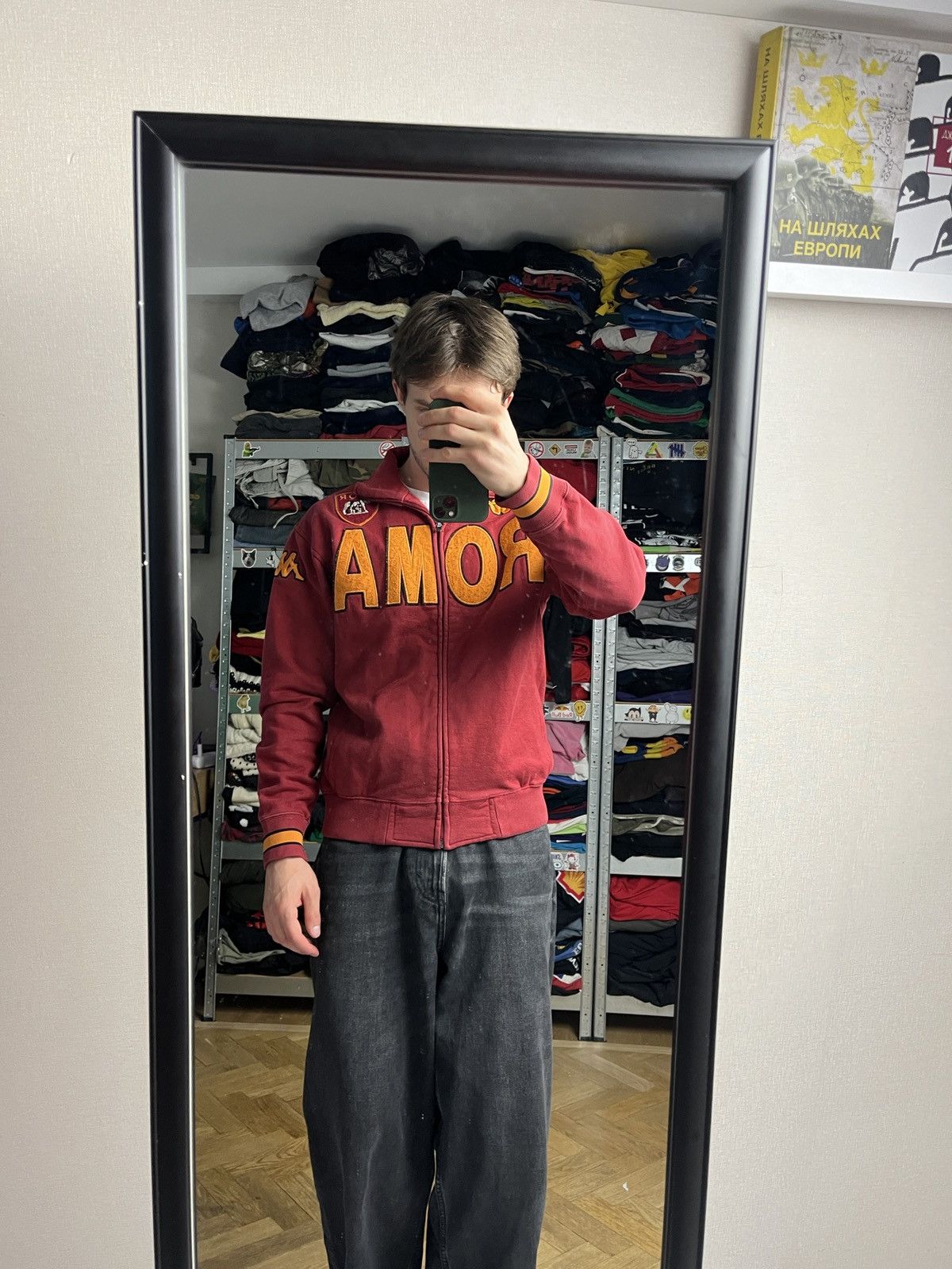 Kappa Vintage AS Roma Italy Kappa Soccer Track Jacket Blockcore Size US M / EU 48-50 / 2 - 3 Thumbnail