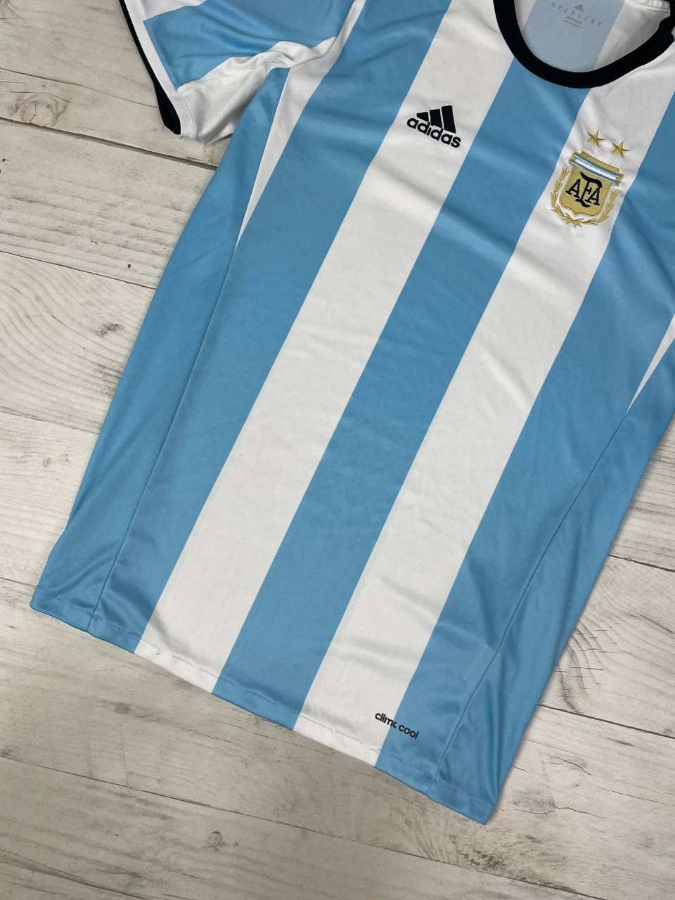 Adidas Adidas Argentina 2016 2017 Home Football Shirt Soccer Jersey Size US XL / EU 56 / 4 - 6 Thumbnail