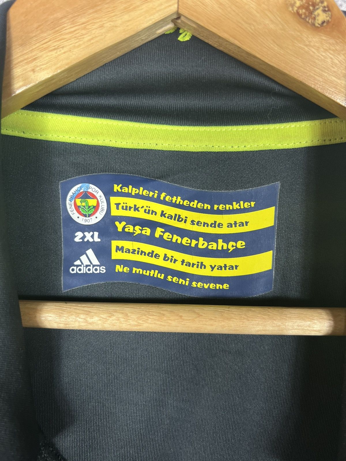 Adidas Adidas Fenerbahce 2009 10 Third Soccer Jersey Football Shirt Size US XXL / EU 58 / 5 - 9 Thumbnail