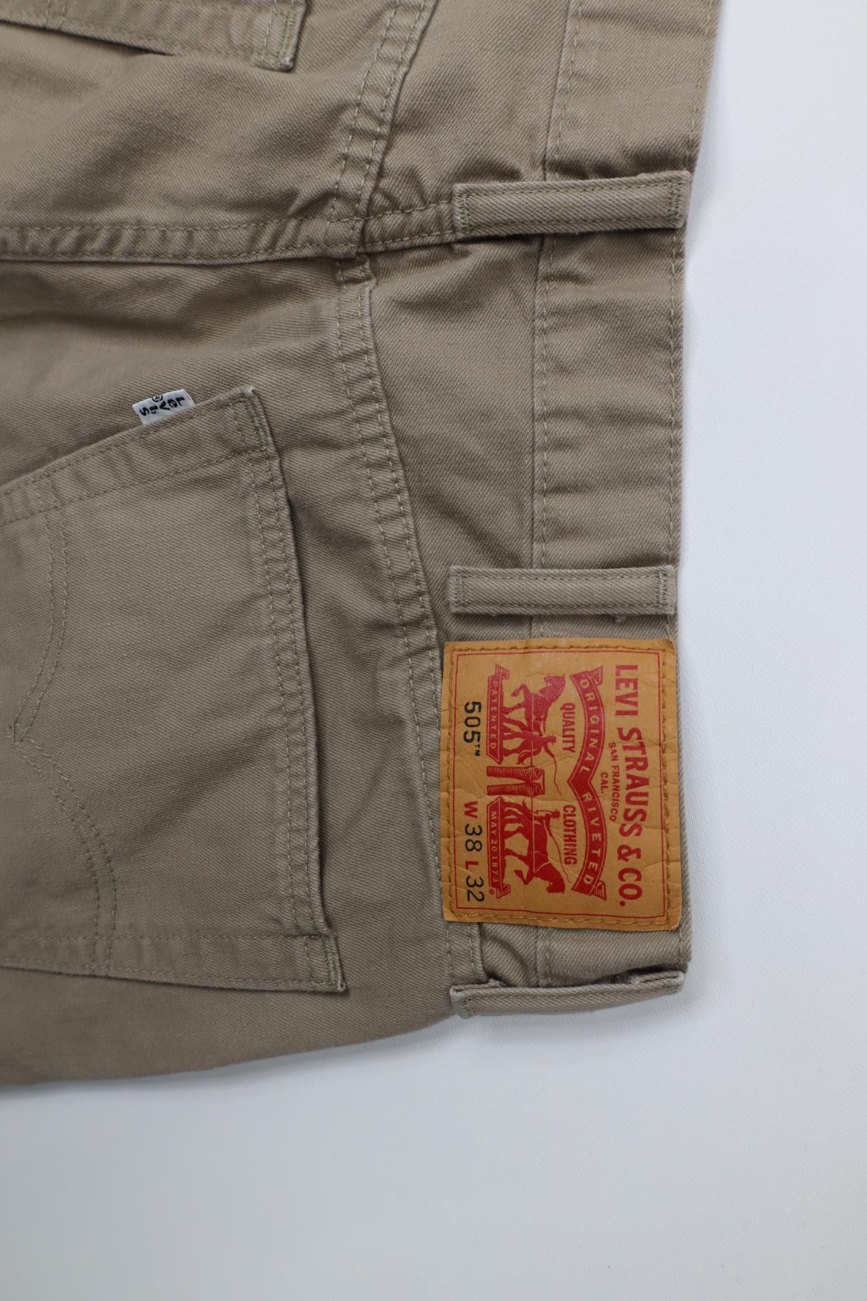 Levi's Vintage Y2K Levis 505 Regular Fit Straight Leg Denim Jeans Size US 38 / EU 54 - 12 Thumbnail
