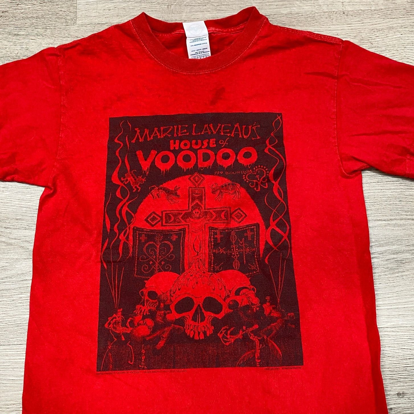 Delta × Vintage VTG 80s Marie Laveau's House of Voodoo New Orleans Shirt Sm Size US S / EU 44-46 / 1 - 2 Thumbnail