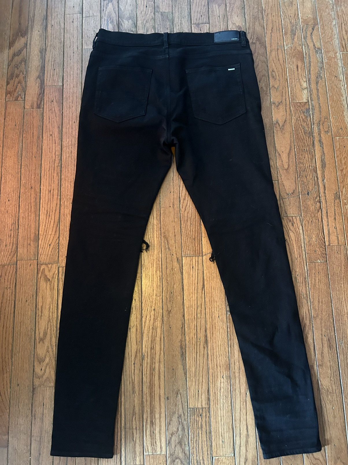 Amiri Amiri Black MX1 Distressed Skinny Jeans Size - 38 Size US 38 / EU 54 - 8 Thumbnail