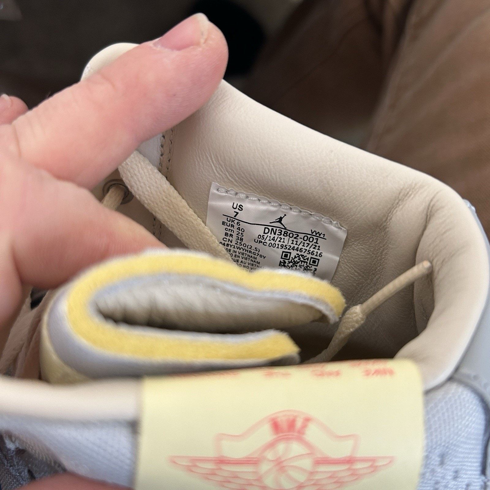 Jordan Brand Nike Air Jordan 2 Retro SP X Union LA “Grey Fog” DN3802-001 Size US 8.5 / IT 38.5 - 6 Thumbnail