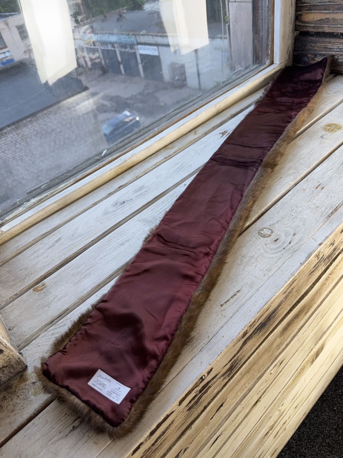 Japanese Brand Vintage 90s Y2K Japanese Style Faux Fur Scarf Brown Wrap Size ONE SIZE - 7 Thumbnail