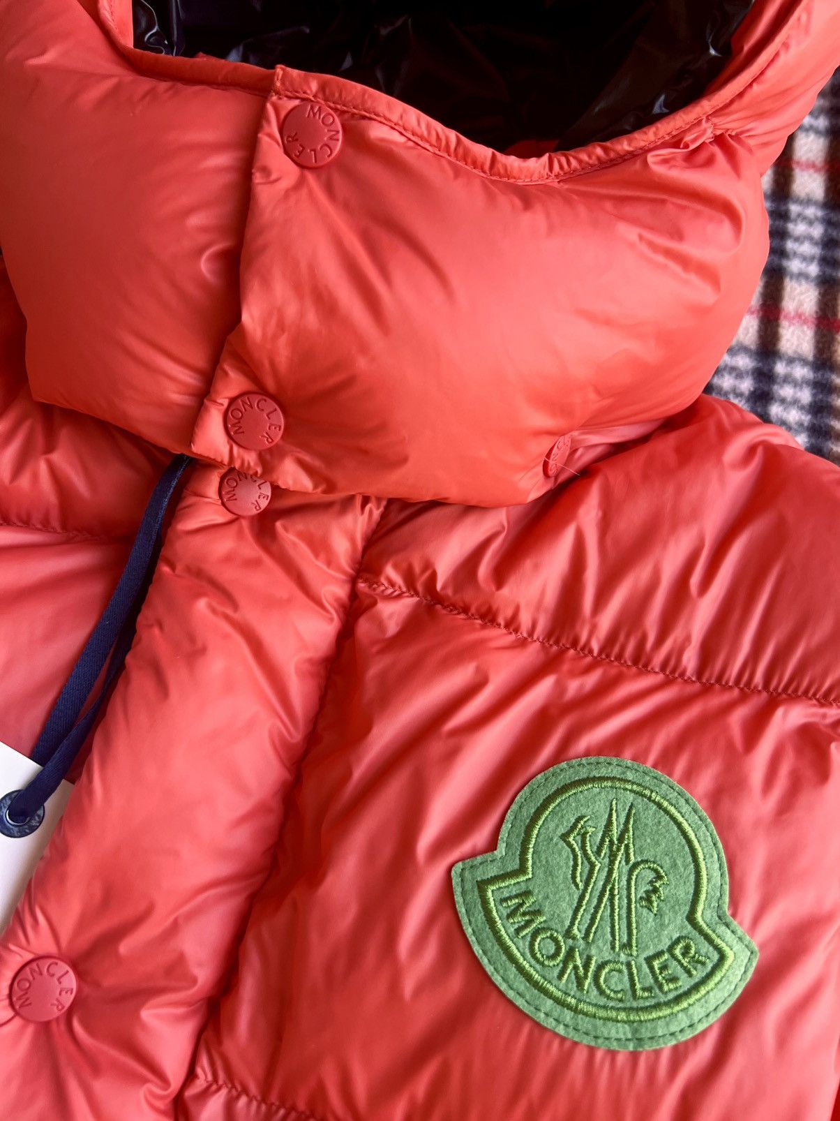Moncler L Moncler Cyclone Short Down Jacket goose orange vest 2 jn 1 Size US L / EU 52-54 / 3 - 3 Thumbnail