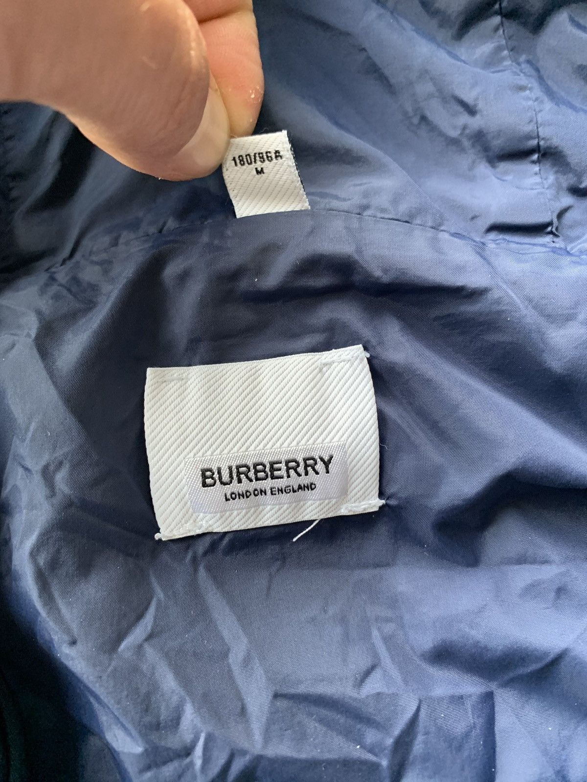 Burberry Burberry navy light jacket Size US S / EU 44-46 / 1 - 9 Thumbnail