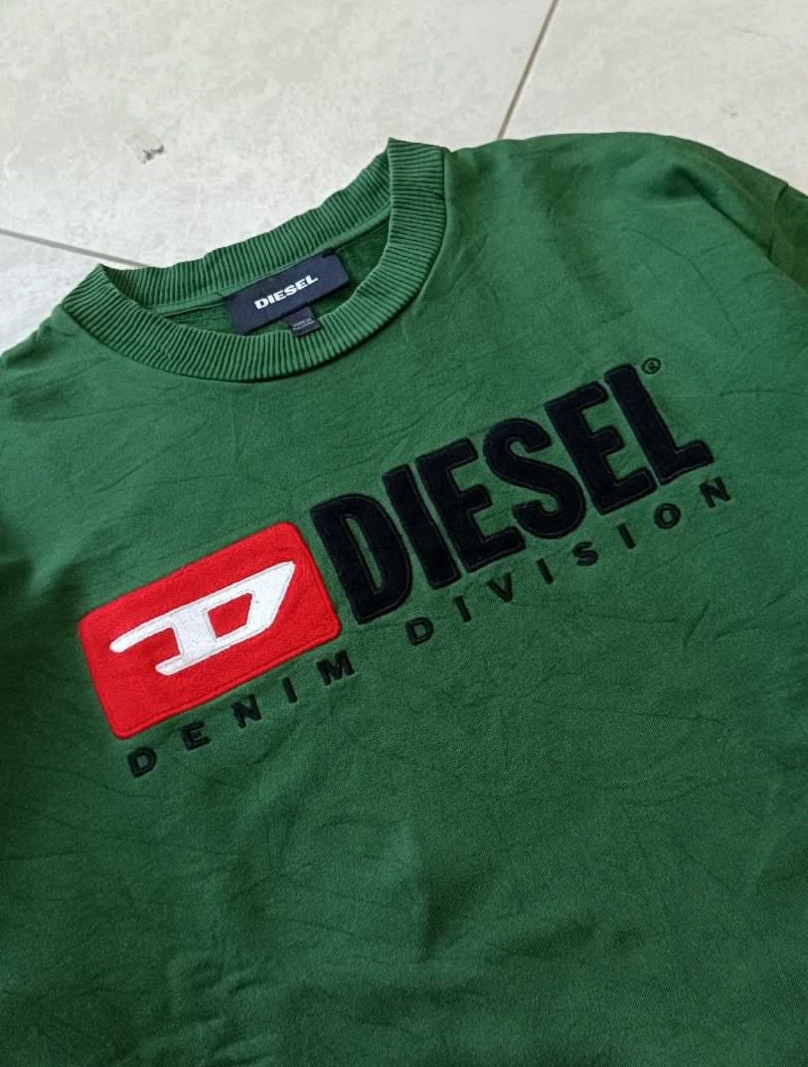 Diesel × Japanese Brand Diesel Spell Out Sweatshirt Size US L / EU 52-54 / 3 - 2 Thumbnail