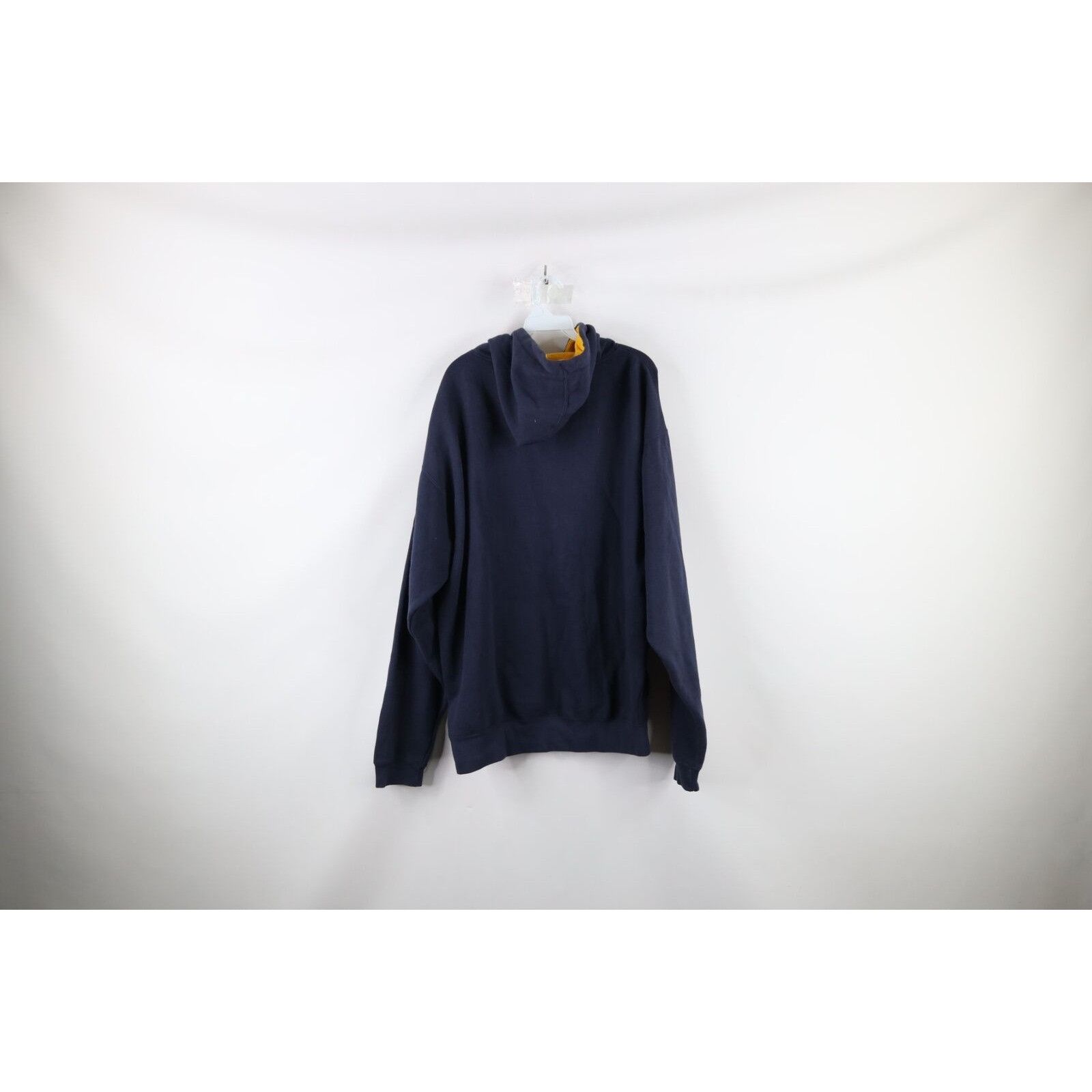 Vintage Vintage Distressed University of Michigan Script Hoodie Size US XL / EU 56 / 4 - 11 Thumbnail
