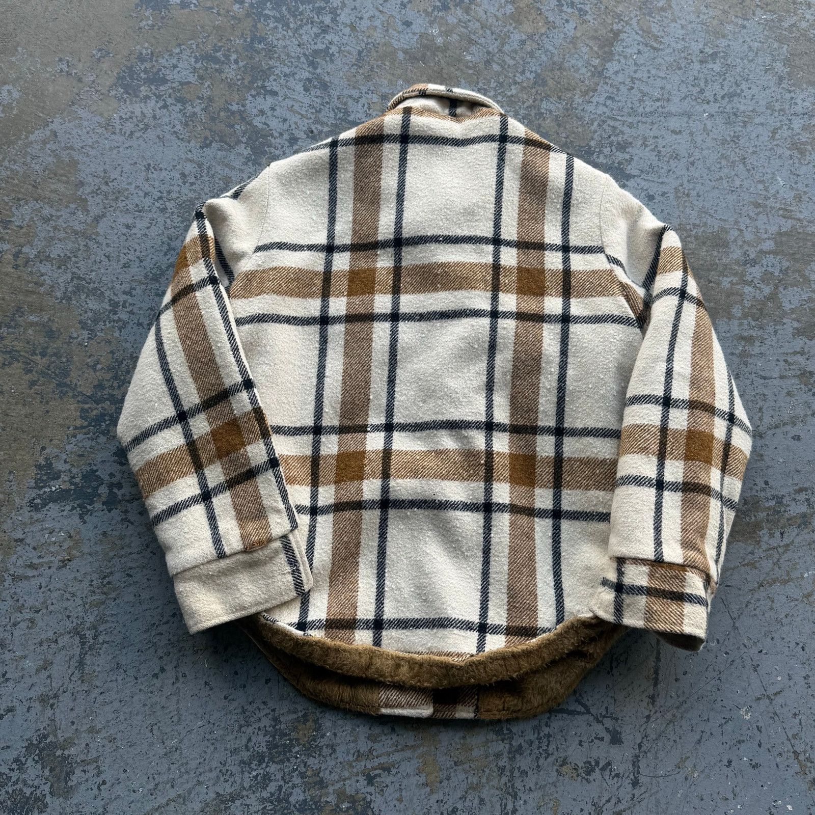 Vintage Vintage 60s 70s Sears Sherpa Lined Flannel Size US S / EU 44-46 / 1 - 4 Thumbnail