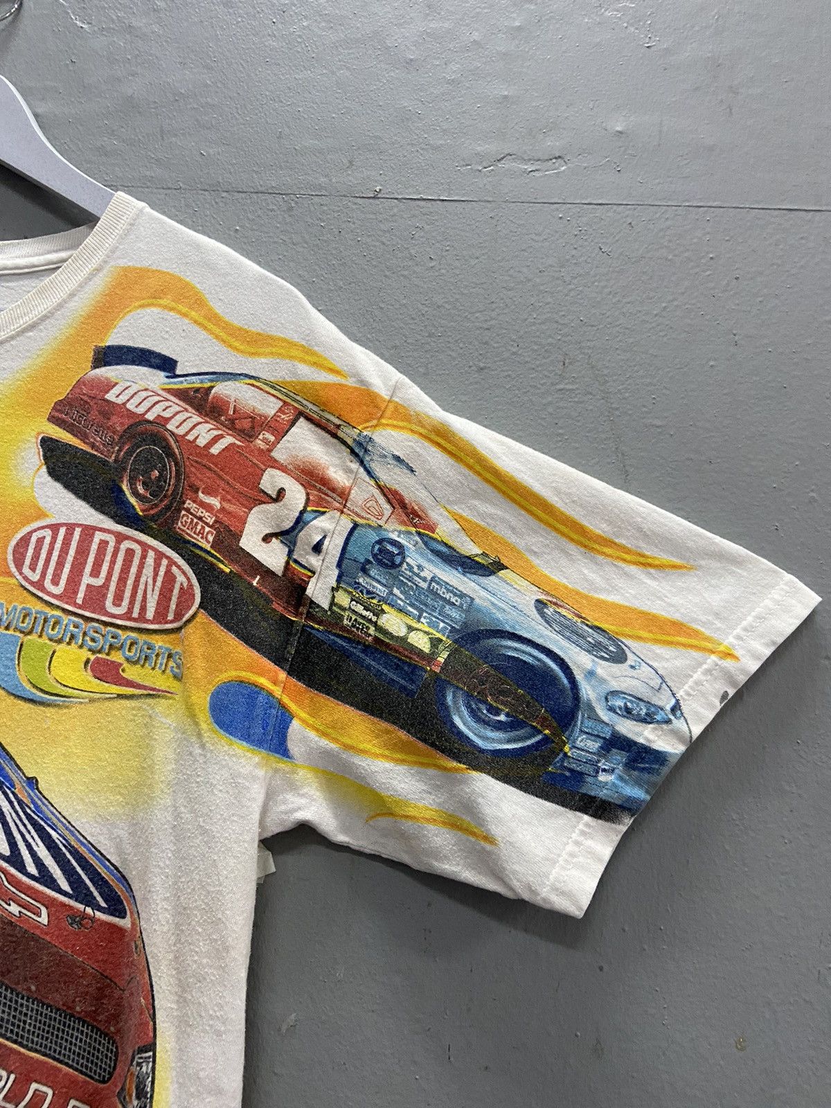 NASCAR JEFF GORDON 24 DU PONT NASCAR OVER PRINT TEE SHIRT Size US L / EU 52-54 / 3 - 5 Thumbnail