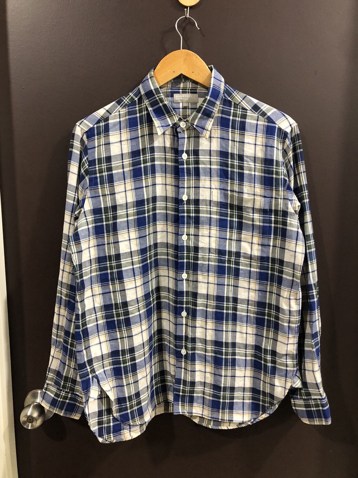 Margaret Howell Margarett Howell Checkered Flannel Button Up L/S Shirt Size US M / EU 48-50 / 2 - 3 Thumbnail